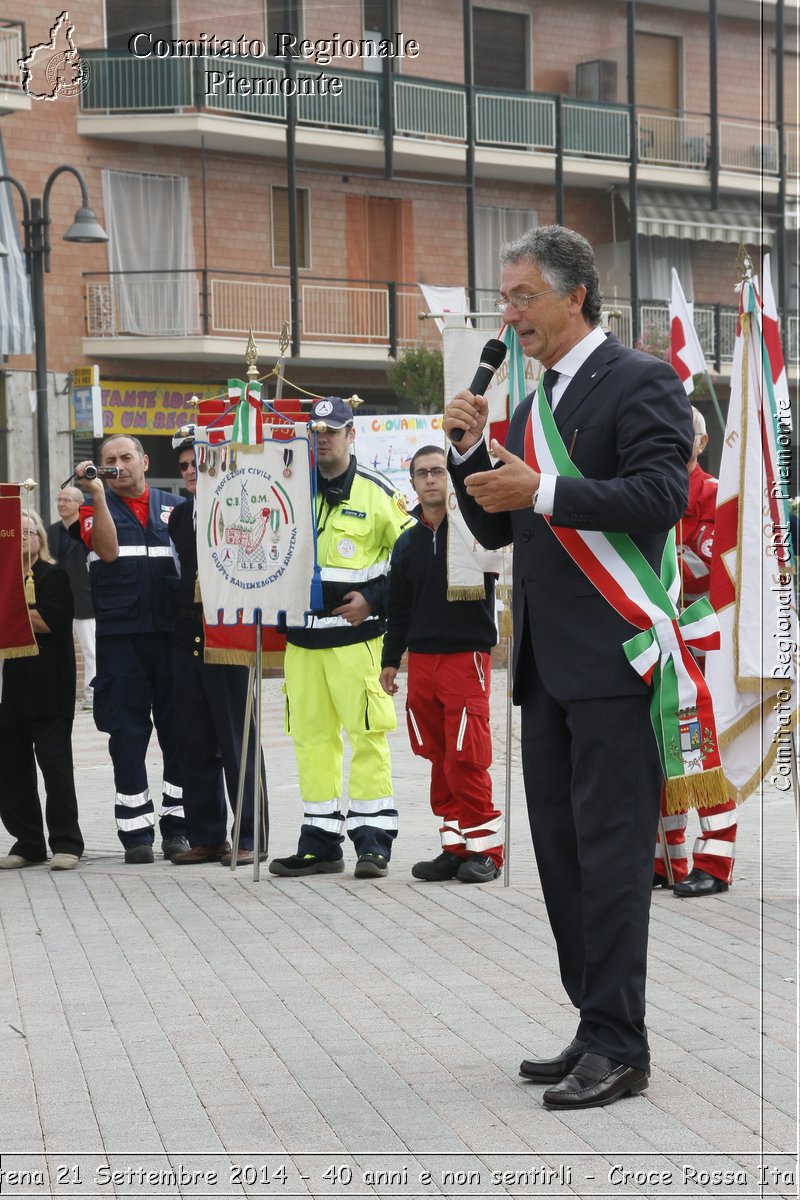 Santena 21 Settembre 2014 - 40 anni e non sentirli - Croce Rossa Italiana- Comitato Regionale del Piemonte