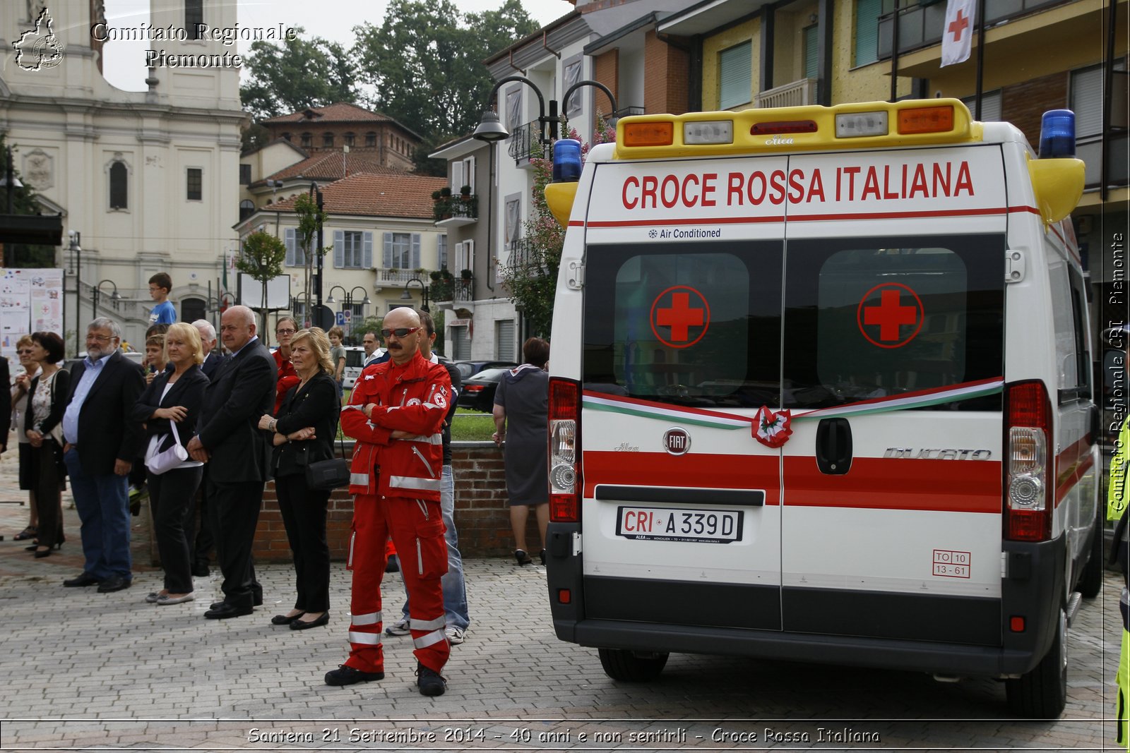 Santena 21 Settembre 2014 - 40 anni e non sentirli - Croce Rossa Italiana- Comitato Regionale del Piemonte