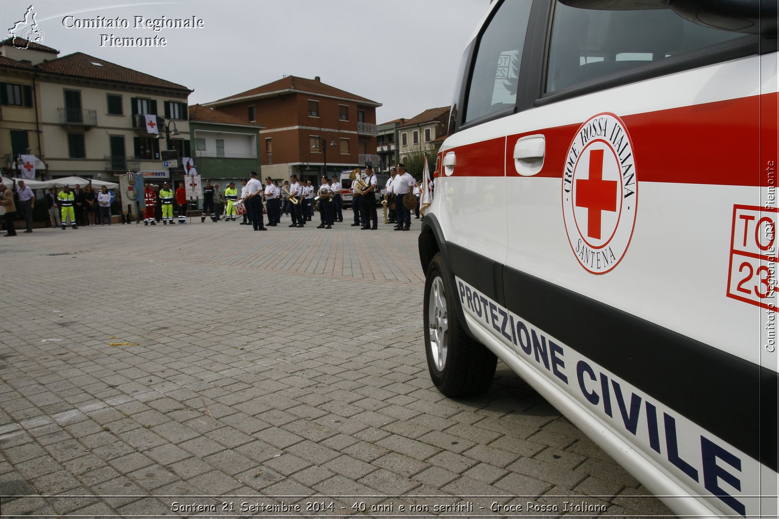 Santena 21 Settembre 2014 - 40 anni e non sentirli - Croce Rossa Italiana- Comitato Regionale del Piemonte