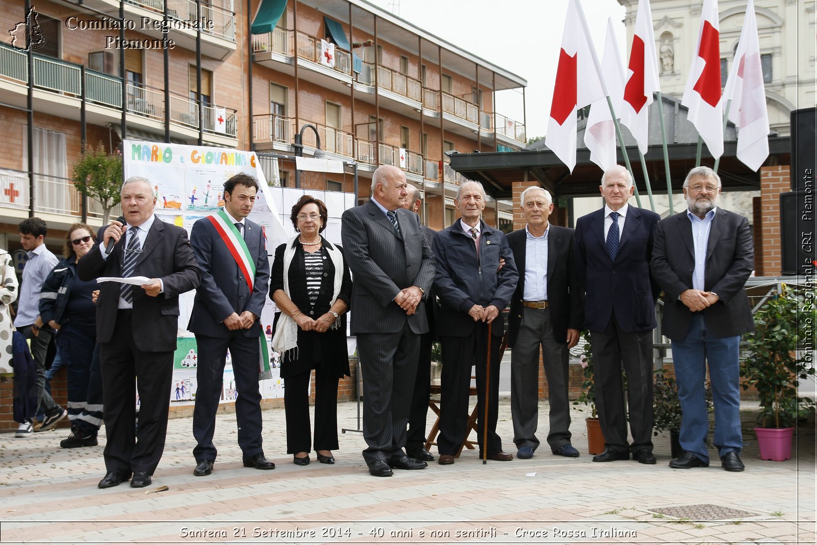 Santena 21 Settembre 2014 - 40 anni e non sentirli - Croce Rossa Italiana- Comitato Regionale del Piemonte