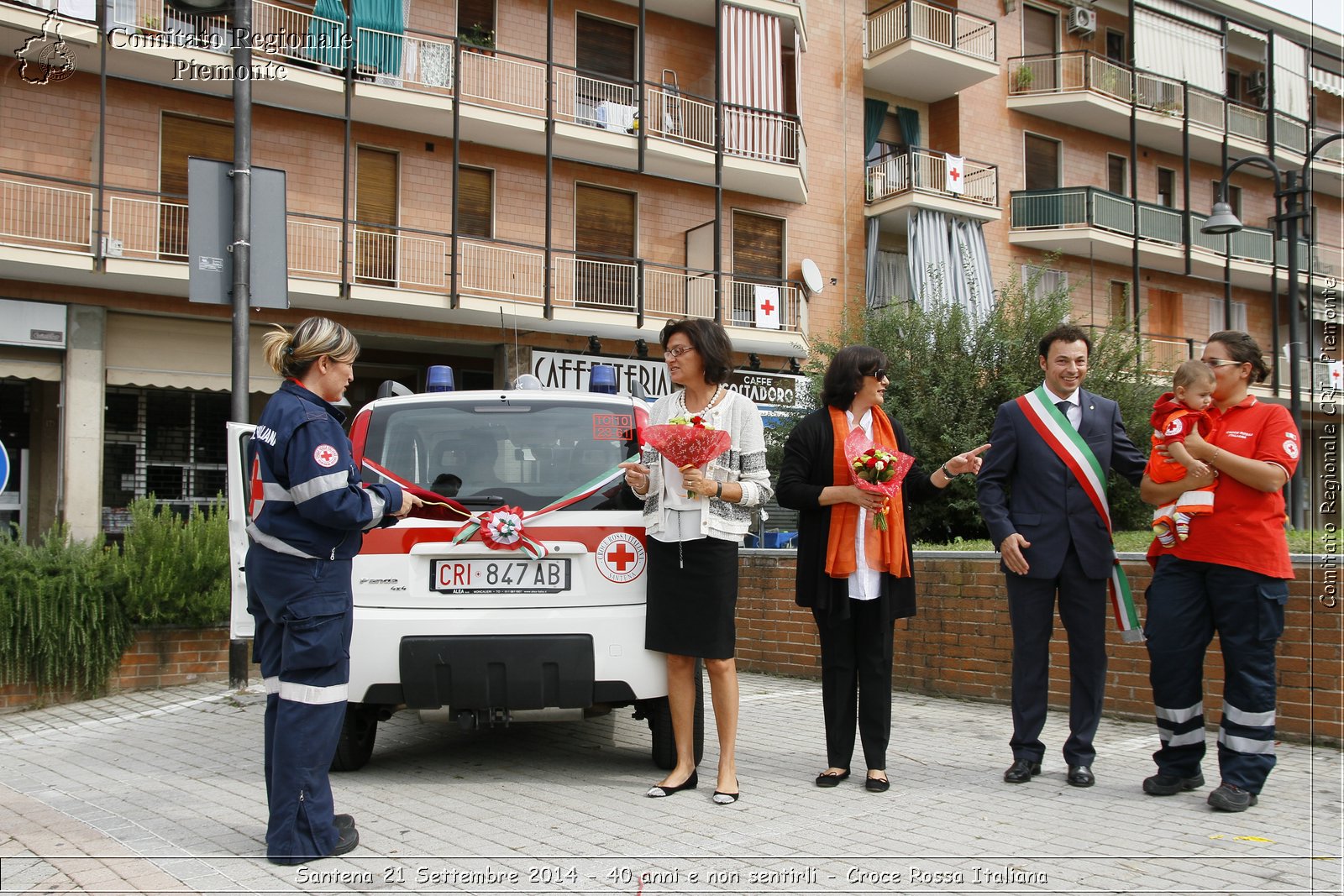 Santena 21 Settembre 2014 - 40 anni e non sentirli - Croce Rossa Italiana- Comitato Regionale del Piemonte