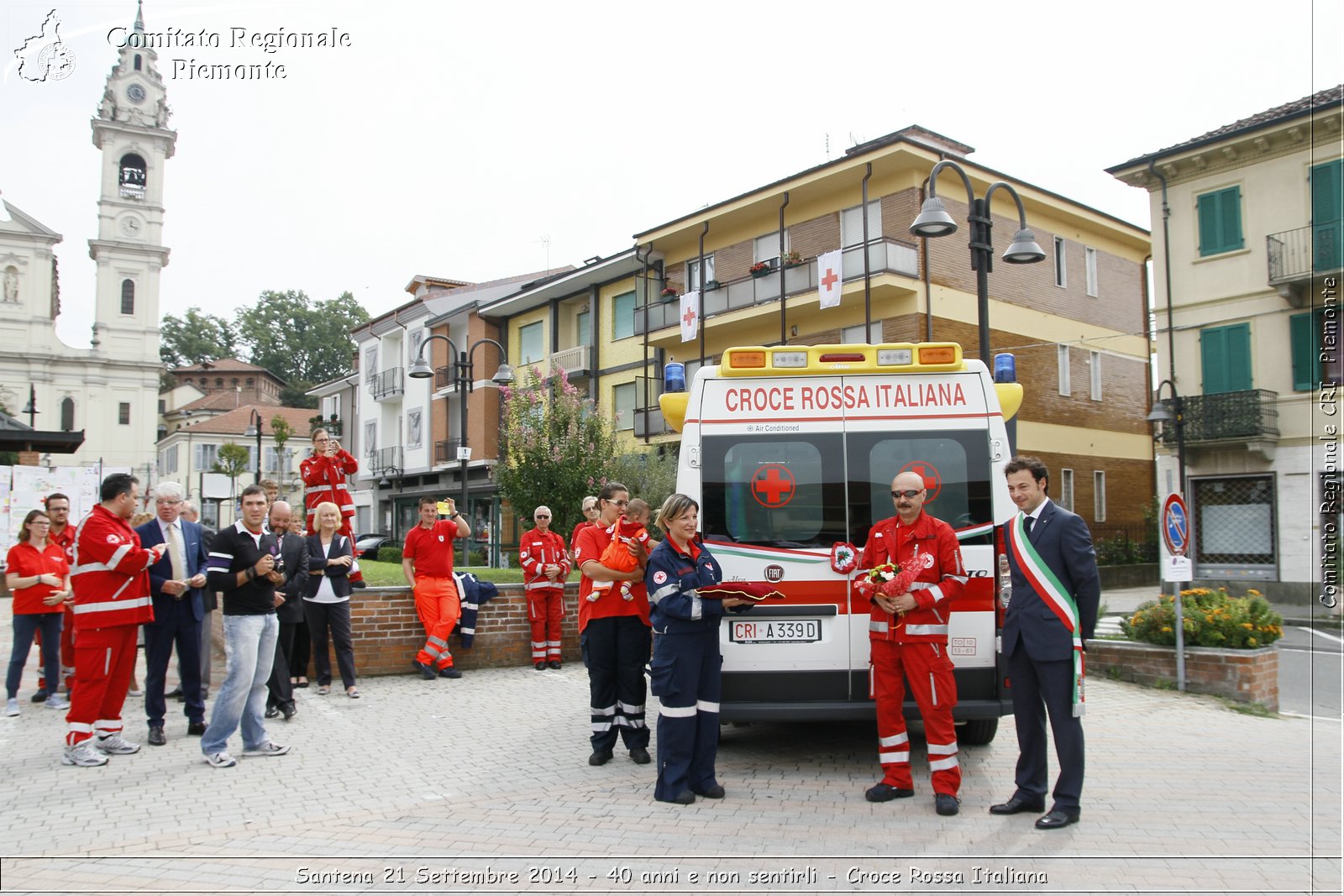 Santena 21 Settembre 2014 - 40 anni e non sentirli - Croce Rossa Italiana- Comitato Regionale del Piemonte