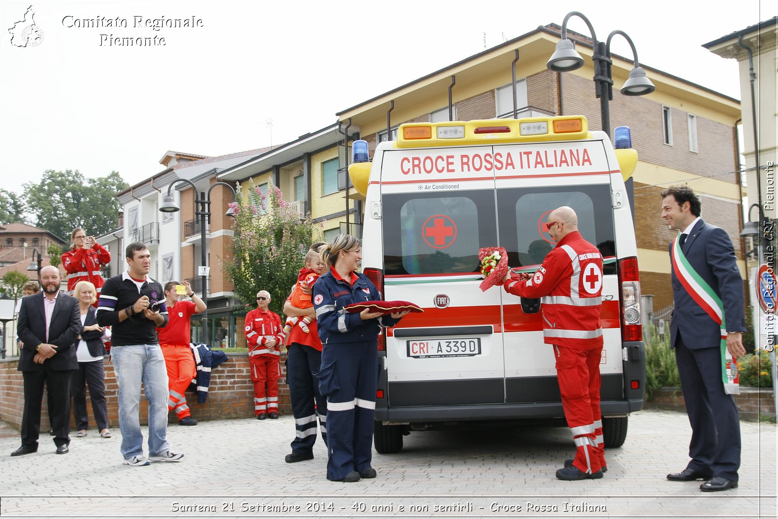 Santena 21 Settembre 2014 - 40 anni e non sentirli - Croce Rossa Italiana- Comitato Regionale del Piemonte