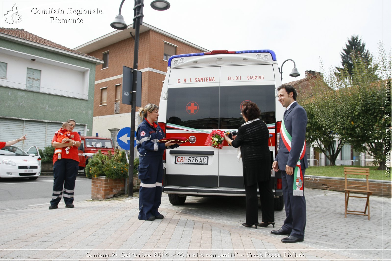 Santena 21 Settembre 2014 - 40 anni e non sentirli - Croce Rossa Italiana- Comitato Regionale del Piemonte