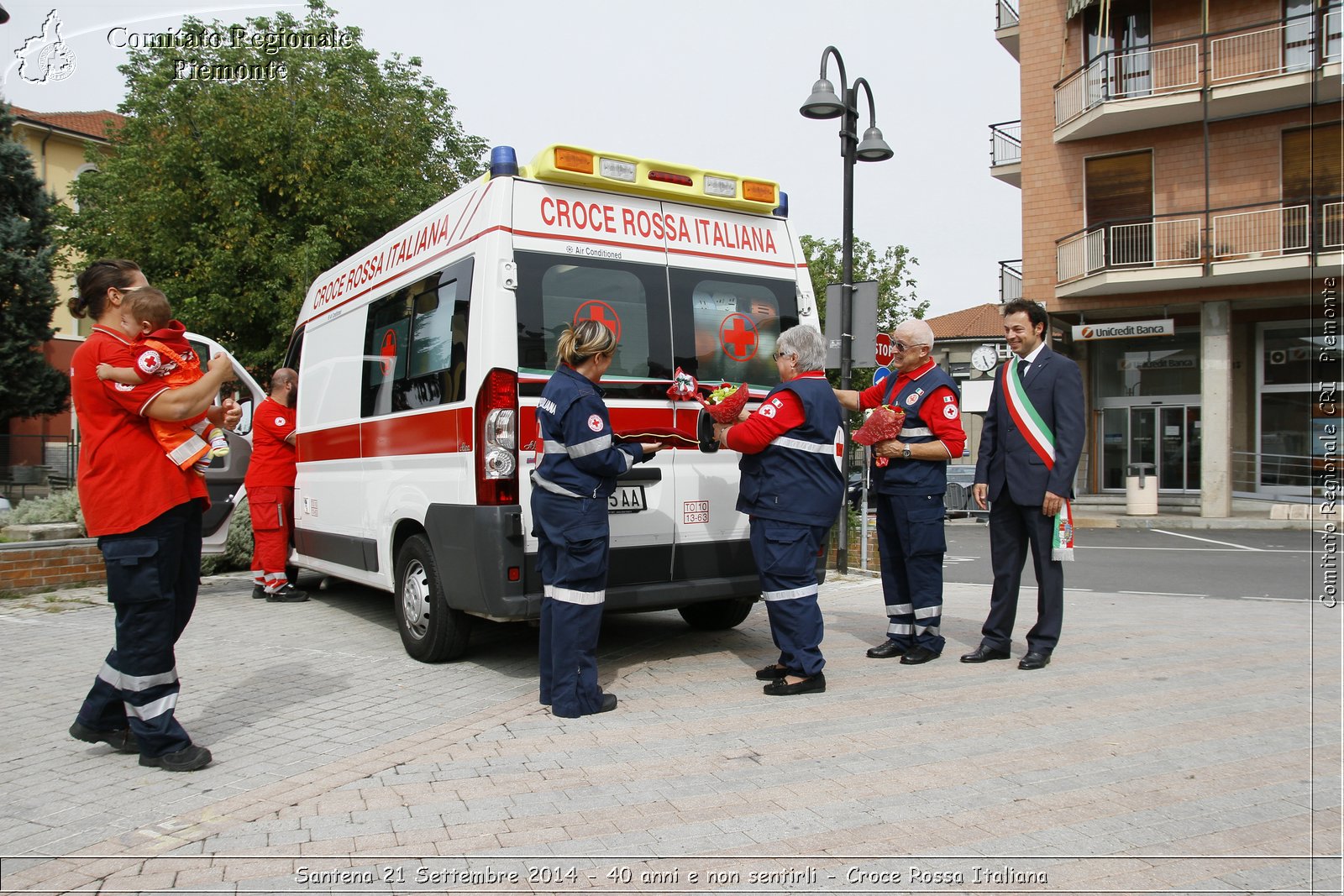 Santena 21 Settembre 2014 - 40 anni e non sentirli - Croce Rossa Italiana- Comitato Regionale del Piemonte