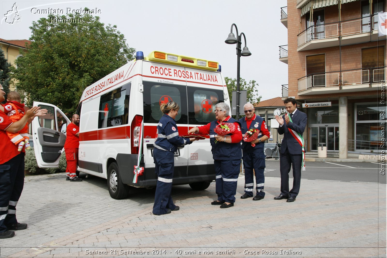 Santena 21 Settembre 2014 - 40 anni e non sentirli - Croce Rossa Italiana- Comitato Regionale del Piemonte