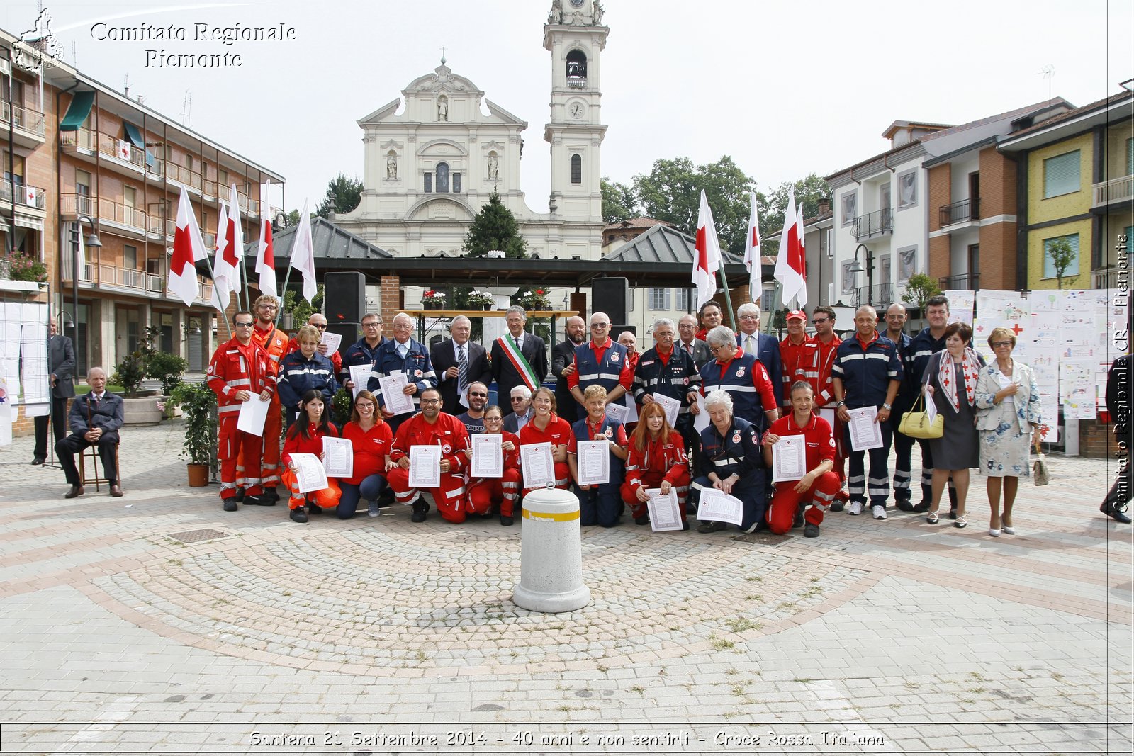 Santena 21 Settembre 2014 - 40 anni e non sentirli - Croce Rossa Italiana- Comitato Regionale del Piemonte