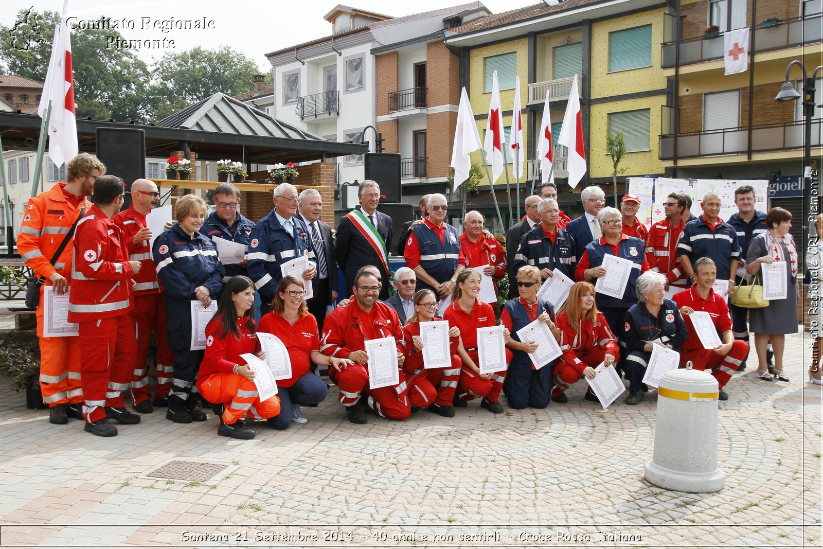 Santena 21 Settembre 2014 - 40 anni e non sentirli - Croce Rossa Italiana- Comitato Regionale del Piemonte