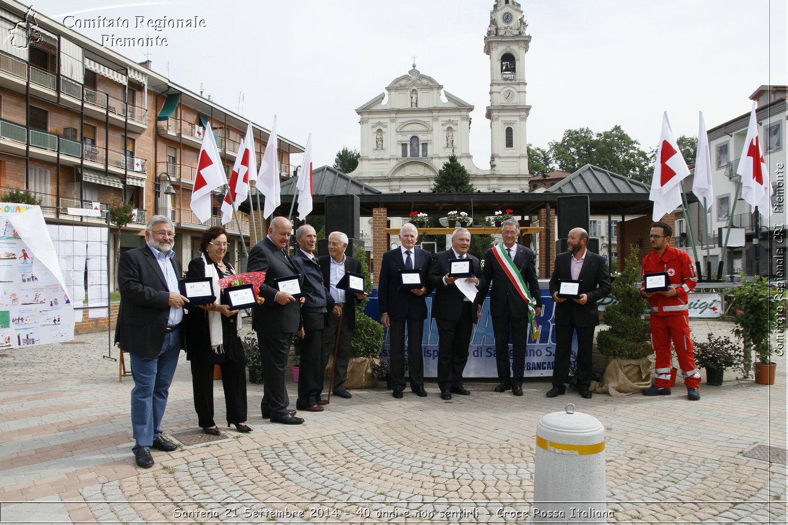 Santena 21 Settembre 2014 - 40 anni e non sentirli - Croce Rossa Italiana- Comitato Regionale del Piemonte