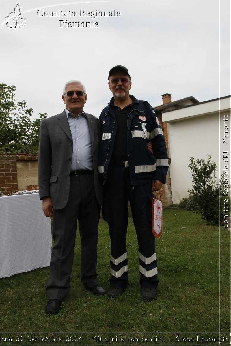 Santena 21 Settembre 2014 - 40 anni e non sentirli - Croce Rossa Italiana- Comitato Regionale del Piemonte