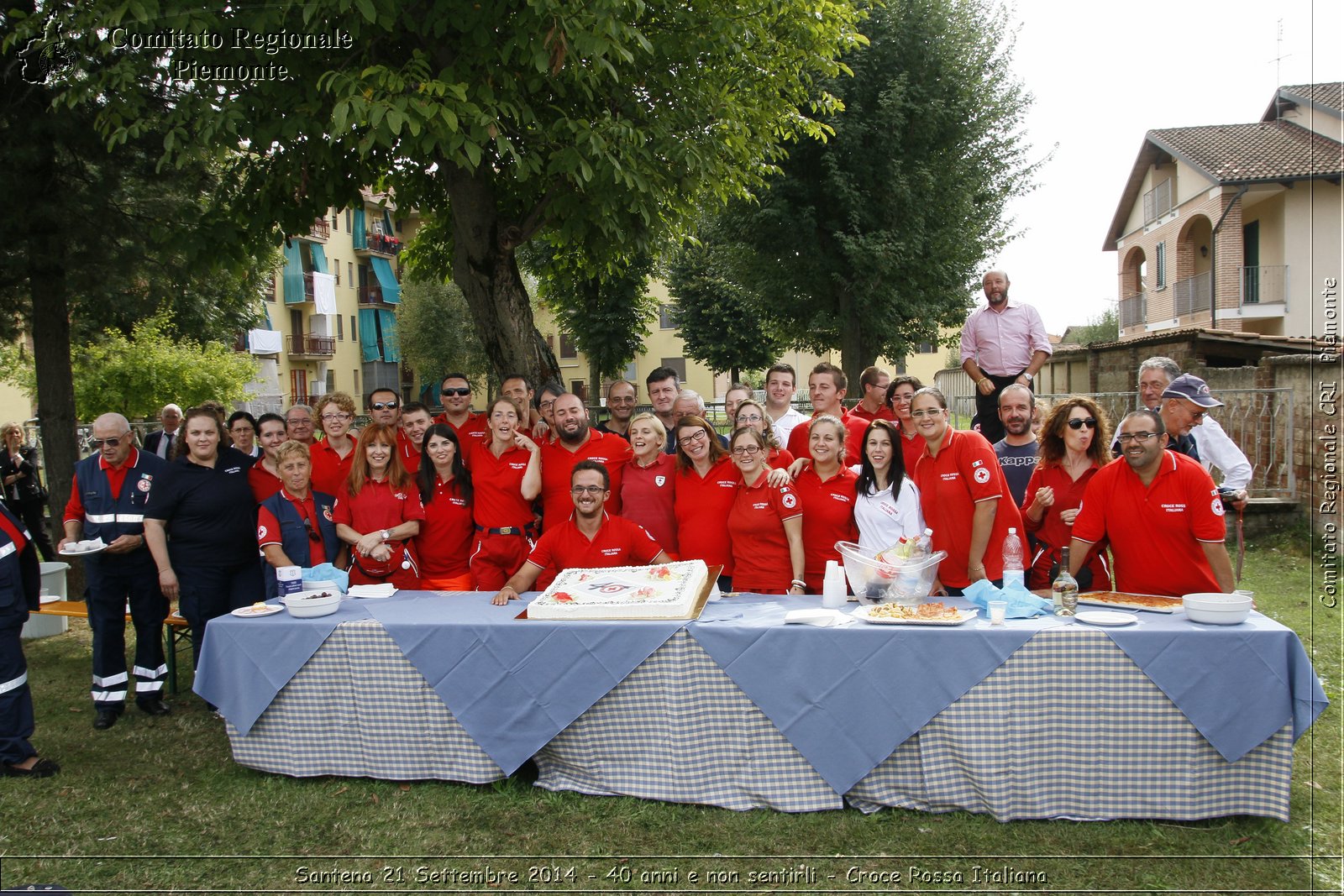 Santena 21 Settembre 2014 - 40 anni e non sentirli - Croce Rossa Italiana- Comitato Regionale del Piemonte