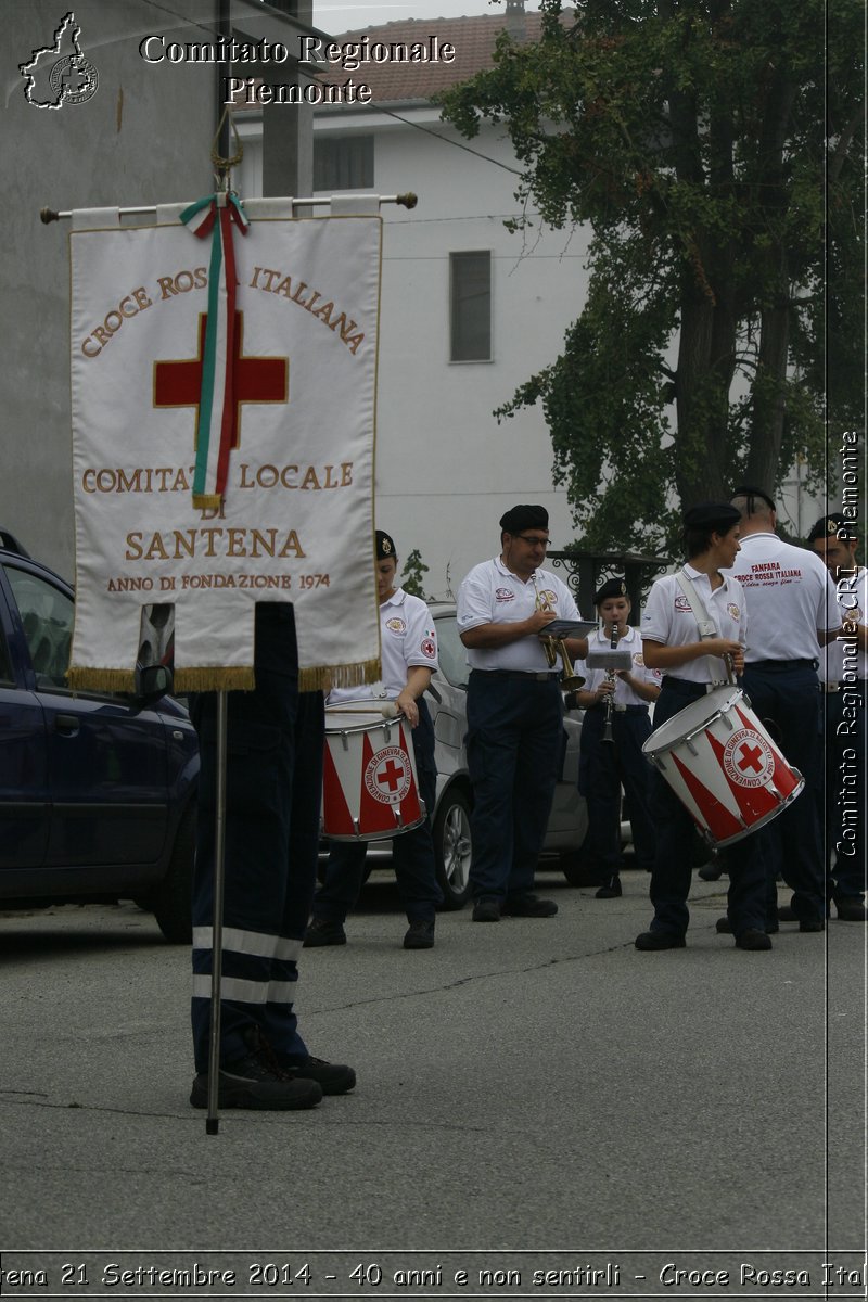 Santena 21 Settembre 2014 - 40 anni e non sentirli - Croce Rossa Italiana- Comitato Regionale del Piemonte