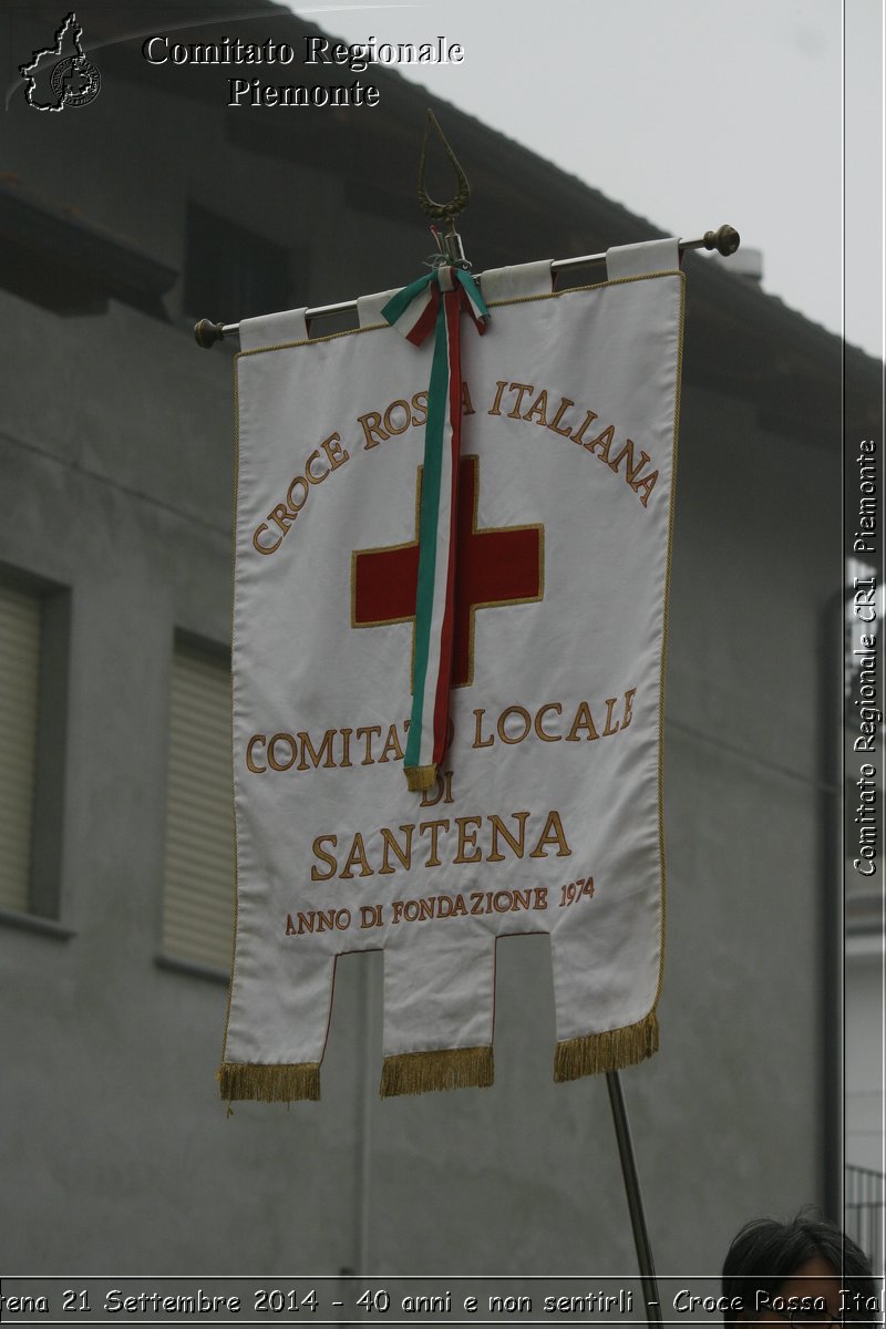 Santena 21 Settembre 2014 - 40 anni e non sentirli - Croce Rossa Italiana- Comitato Regionale del Piemonte