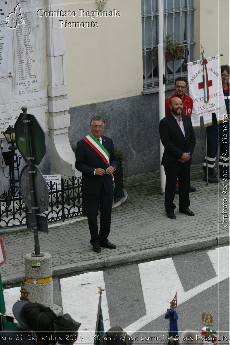 Santena 21 Settembre 2014 - 40 anni e non sentirli - Croce Rossa Italiana- Comitato Regionale del Piemonte