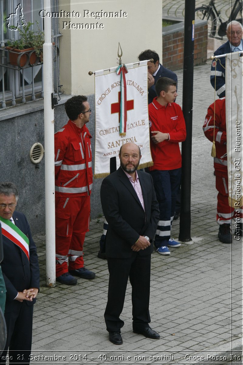 Santena 21 Settembre 2014 - 40 anni e non sentirli - Croce Rossa Italiana- Comitato Regionale del Piemonte