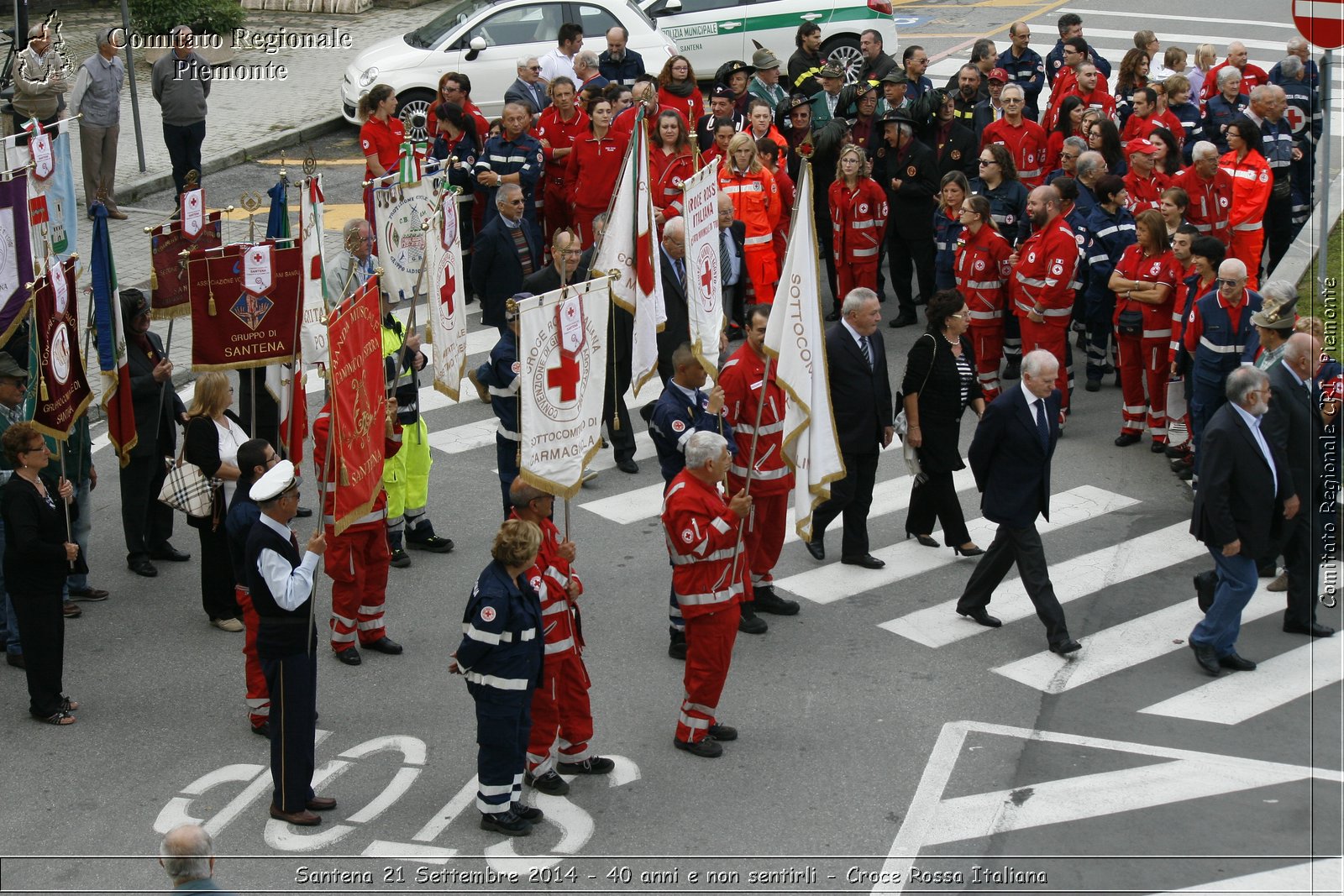 Santena 21 Settembre 2014 - 40 anni e non sentirli - Croce Rossa Italiana- Comitato Regionale del Piemonte