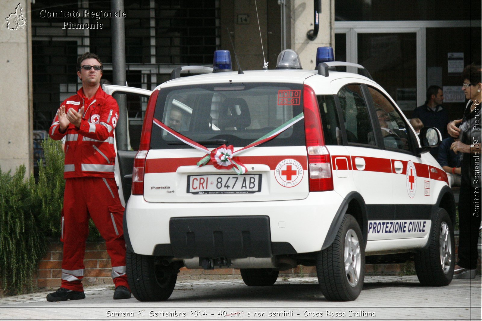 Santena 21 Settembre 2014 - 40 anni e non sentirli - Croce Rossa Italiana- Comitato Regionale del Piemonte