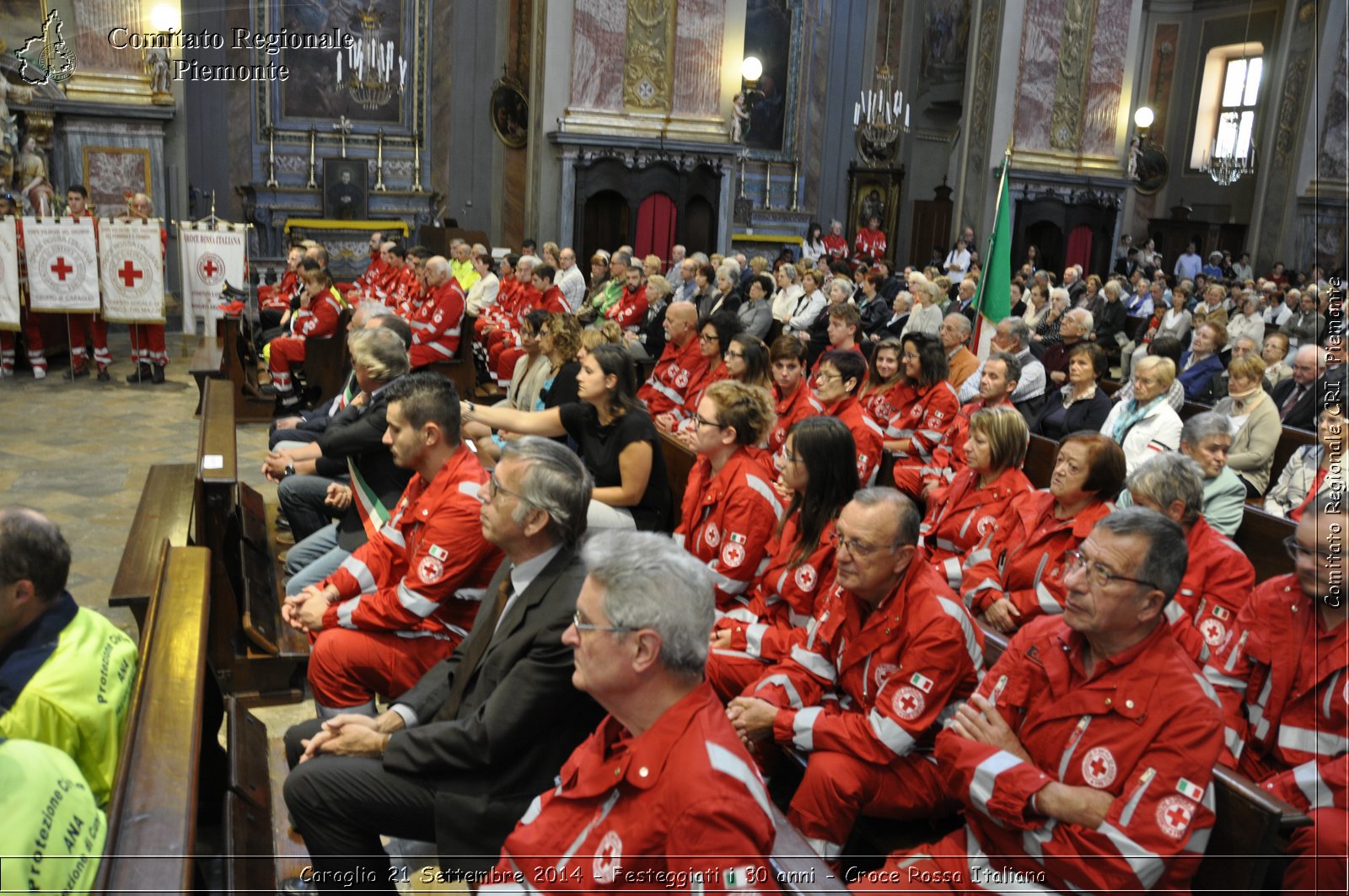 Caraglio 21 Settembre 2014 - Festeggiati i 30 anni - Croce Rossa Italiana- Comitato Regionale del Piemonte