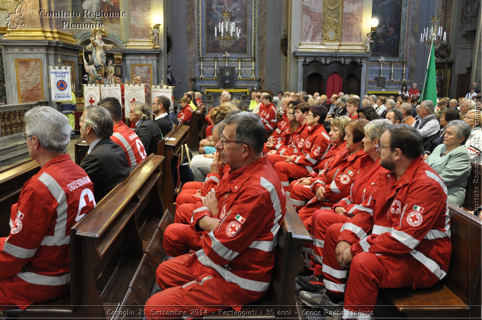 Caraglio 21 Settembre 2014 - Festeggiati i 30 anni - Croce Rossa Italiana- Comitato Regionale del Piemonte