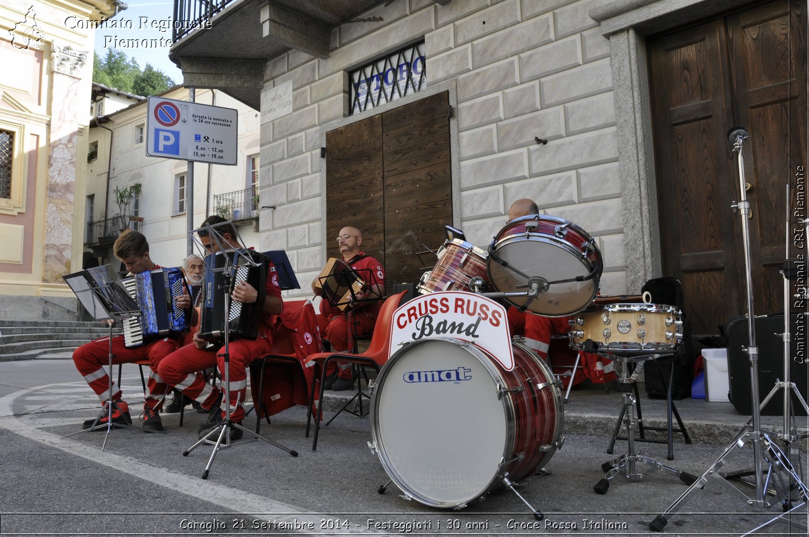 Caraglio 21 Settembre 2014 - Festeggiati i 30 anni - Croce Rossa Italiana- Comitato Regionale del Piemonte