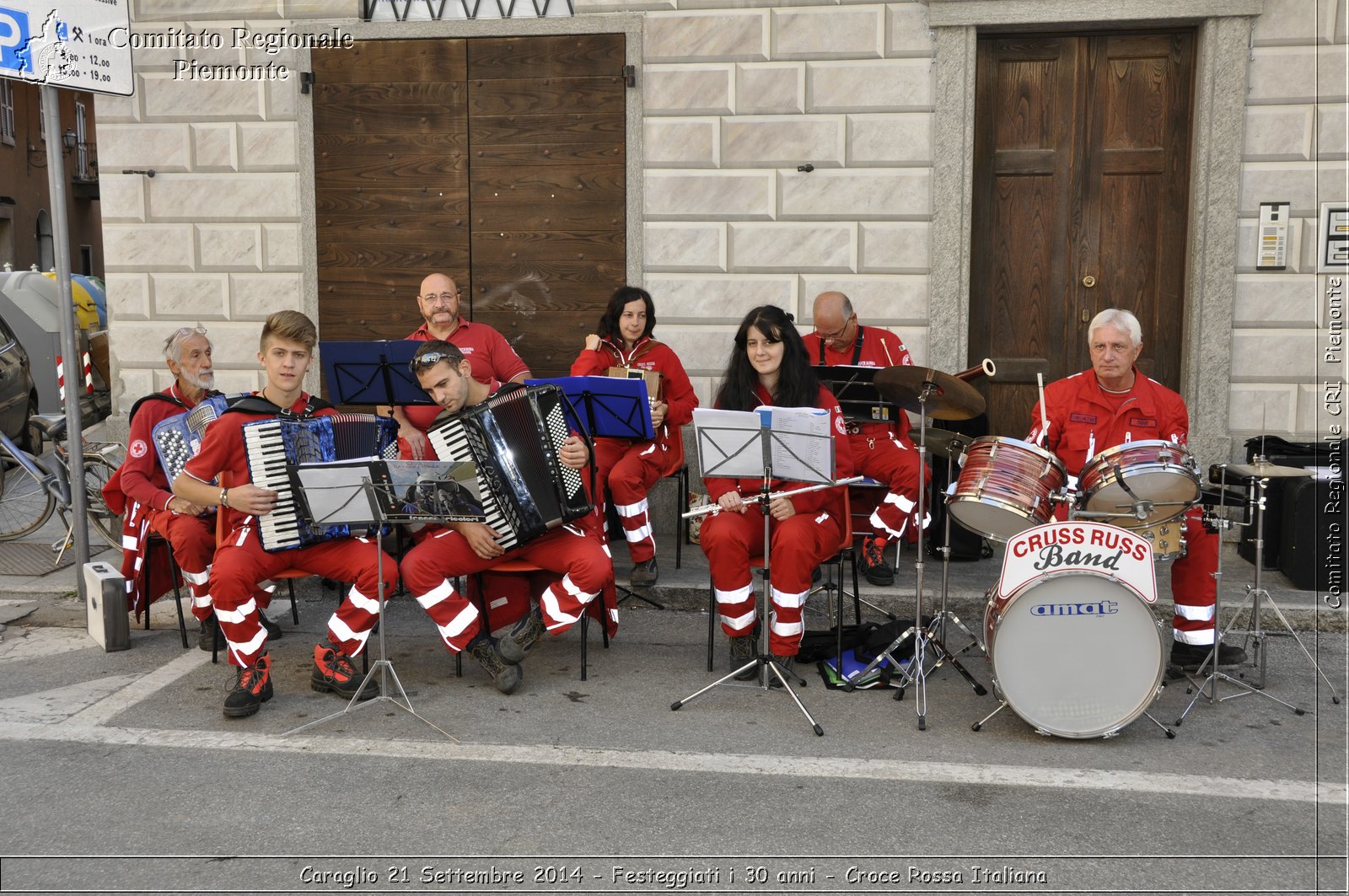 Caraglio 21 Settembre 2014 - Festeggiati i 30 anni - Croce Rossa Italiana- Comitato Regionale del Piemonte