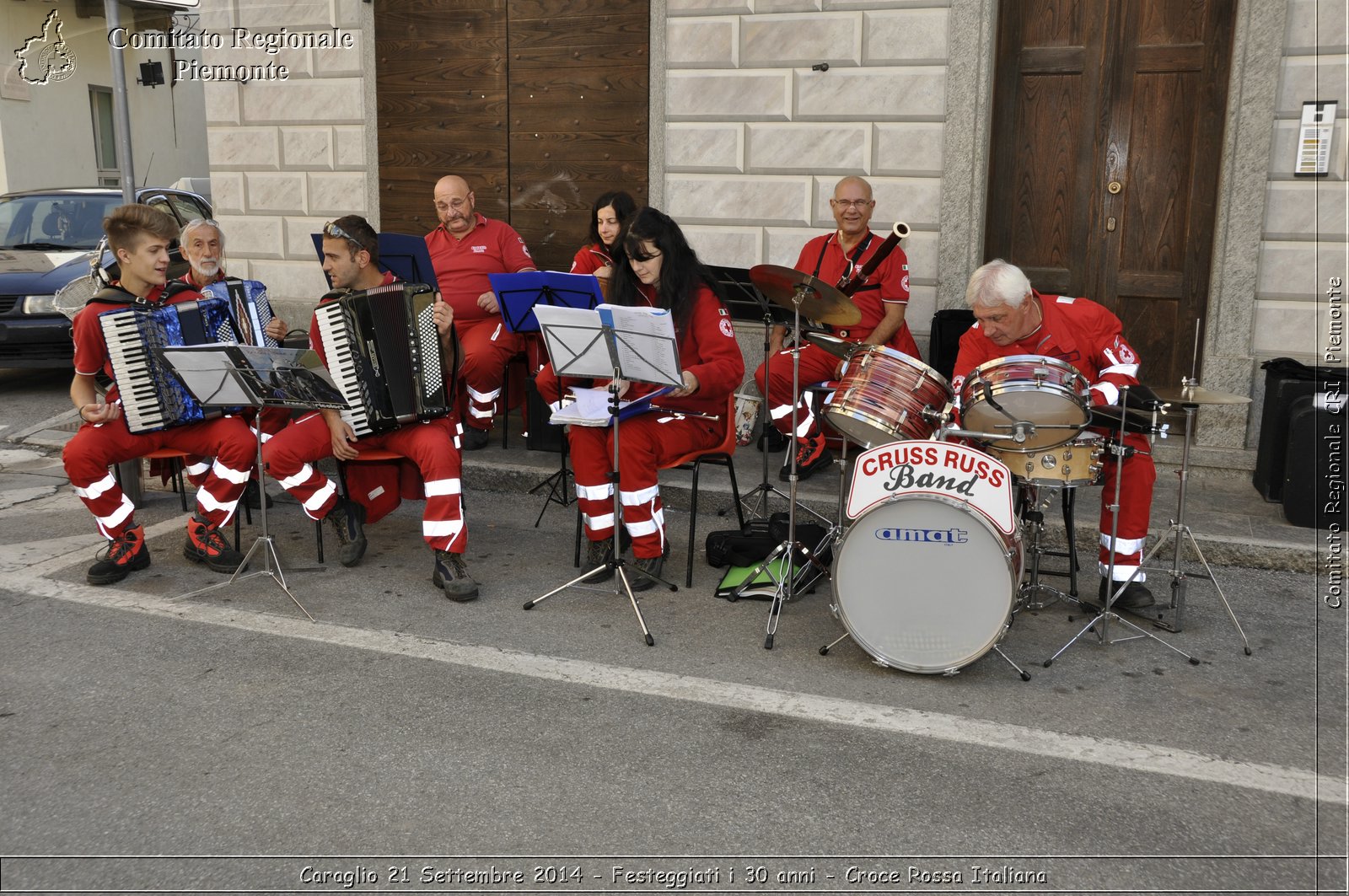 Caraglio 21 Settembre 2014 - Festeggiati i 30 anni - Croce Rossa Italiana- Comitato Regionale del Piemonte