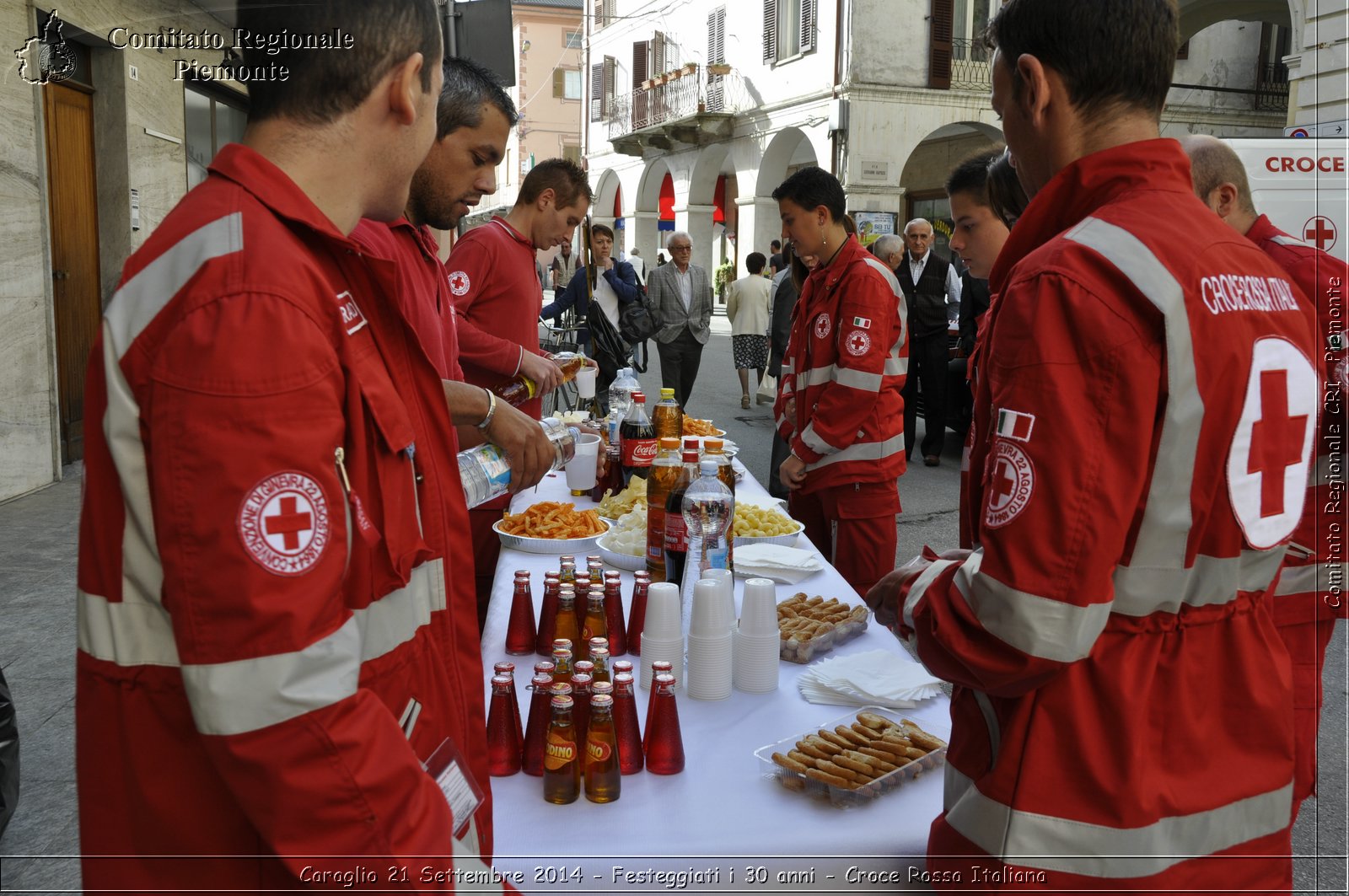 Caraglio 21 Settembre 2014 - Festeggiati i 30 anni - Croce Rossa Italiana- Comitato Regionale del Piemonte