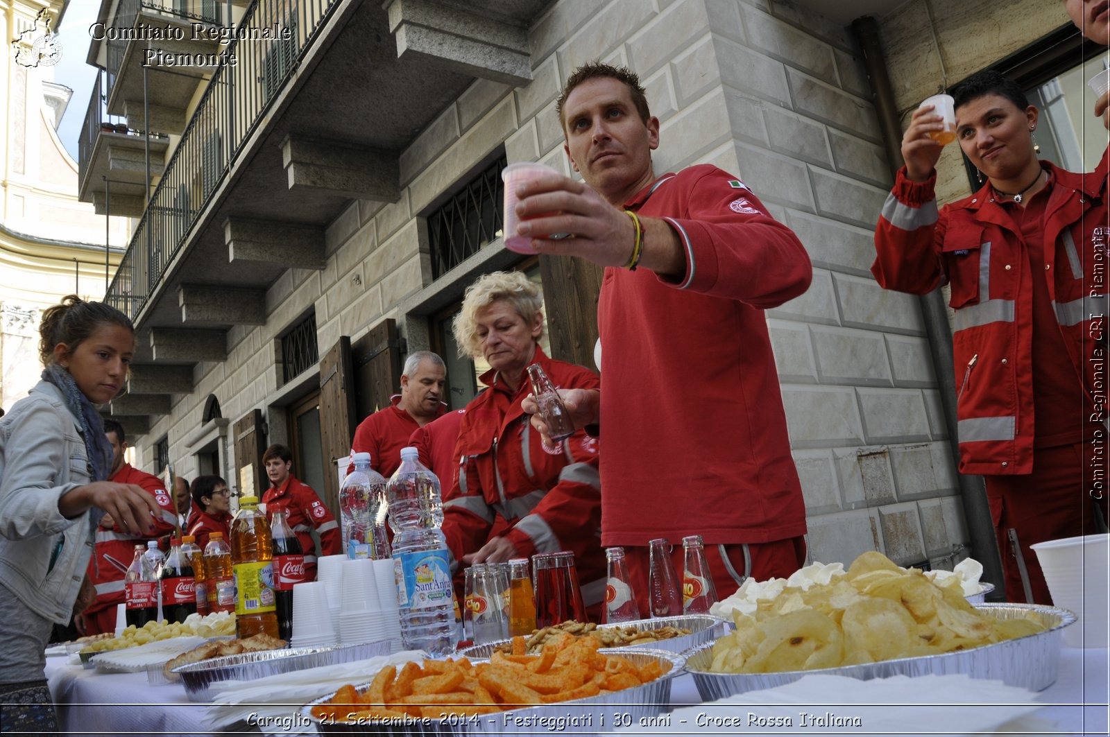 Caraglio 21 Settembre 2014 - Festeggiati i 30 anni - Croce Rossa Italiana- Comitato Regionale del Piemonte