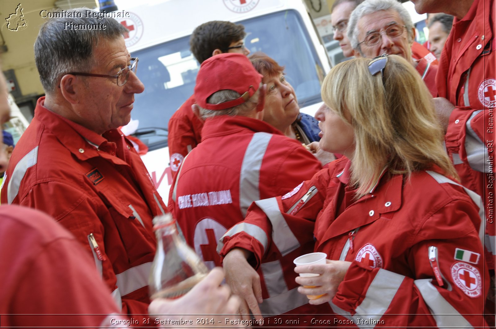 Caraglio 21 Settembre 2014 - Festeggiati i 30 anni - Croce Rossa Italiana- Comitato Regionale del Piemonte