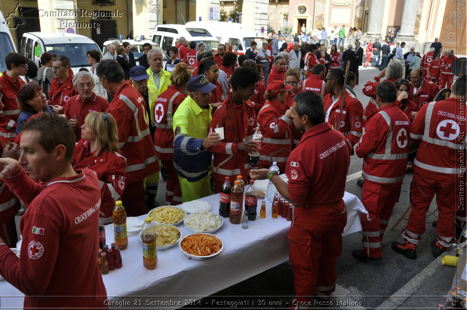 Caraglio 21 Settembre 2014 - Festeggiati i 30 anni - Croce Rossa Italiana- Comitato Regionale del Piemonte