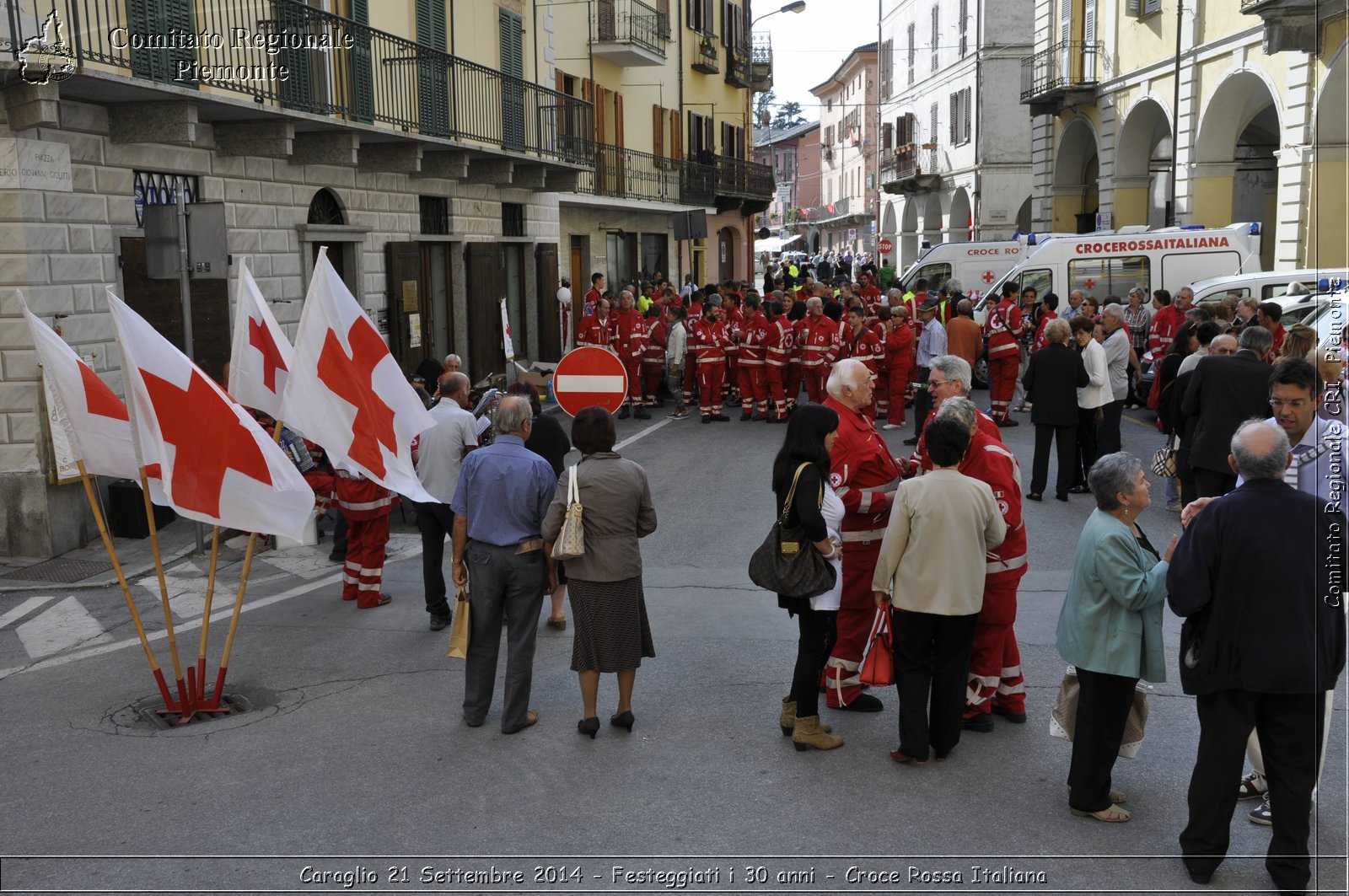 Caraglio 21 Settembre 2014 - Festeggiati i 30 anni - Croce Rossa Italiana- Comitato Regionale del Piemonte