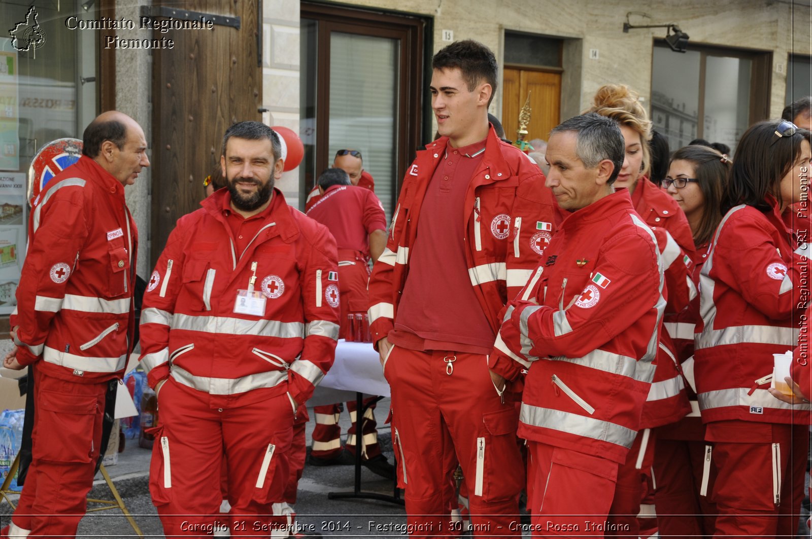 Caraglio 21 Settembre 2014 - Festeggiati i 30 anni - Croce Rossa Italiana- Comitato Regionale del Piemonte