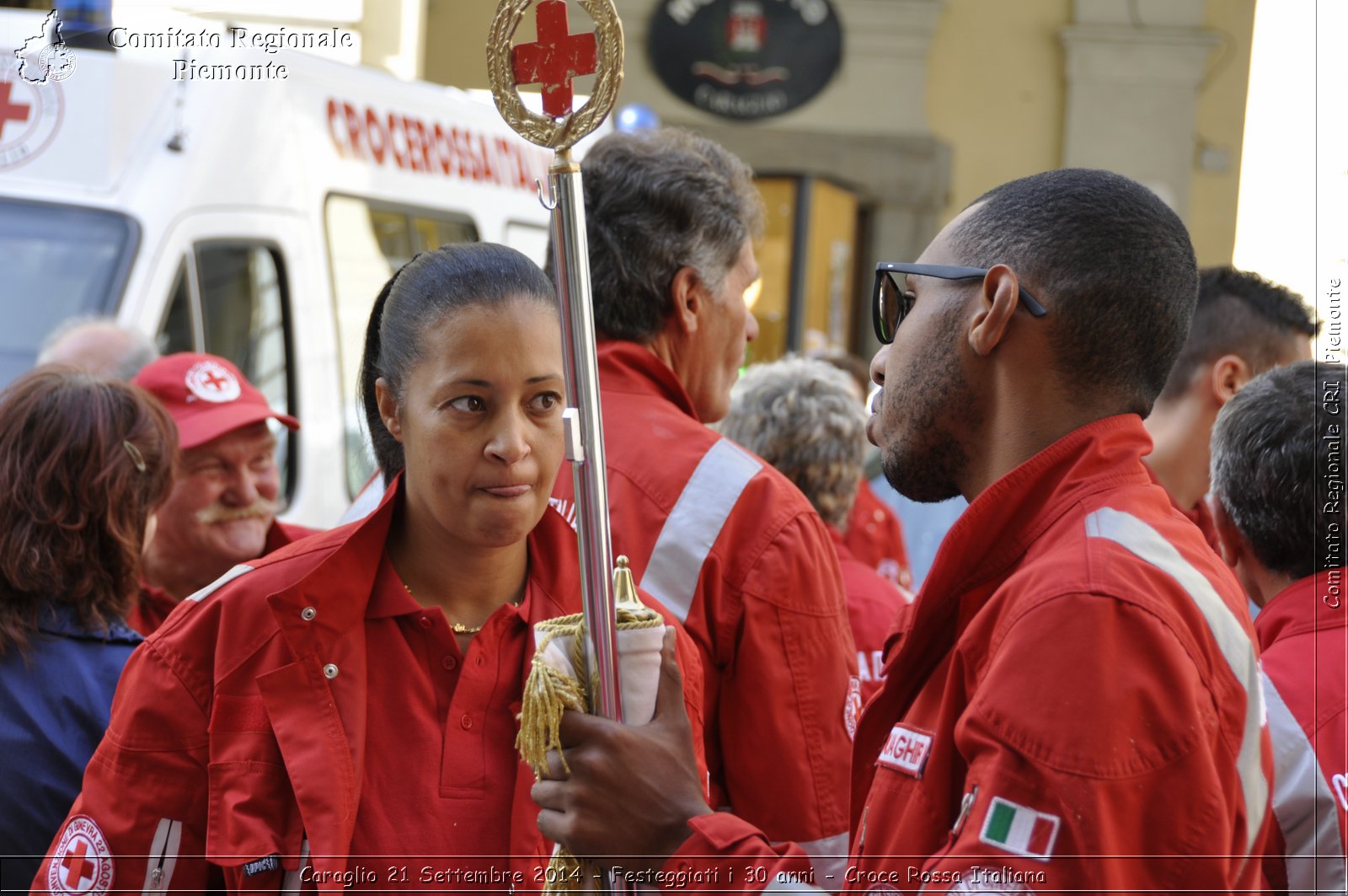 Caraglio 21 Settembre 2014 - Festeggiati i 30 anni - Croce Rossa Italiana- Comitato Regionale del Piemonte