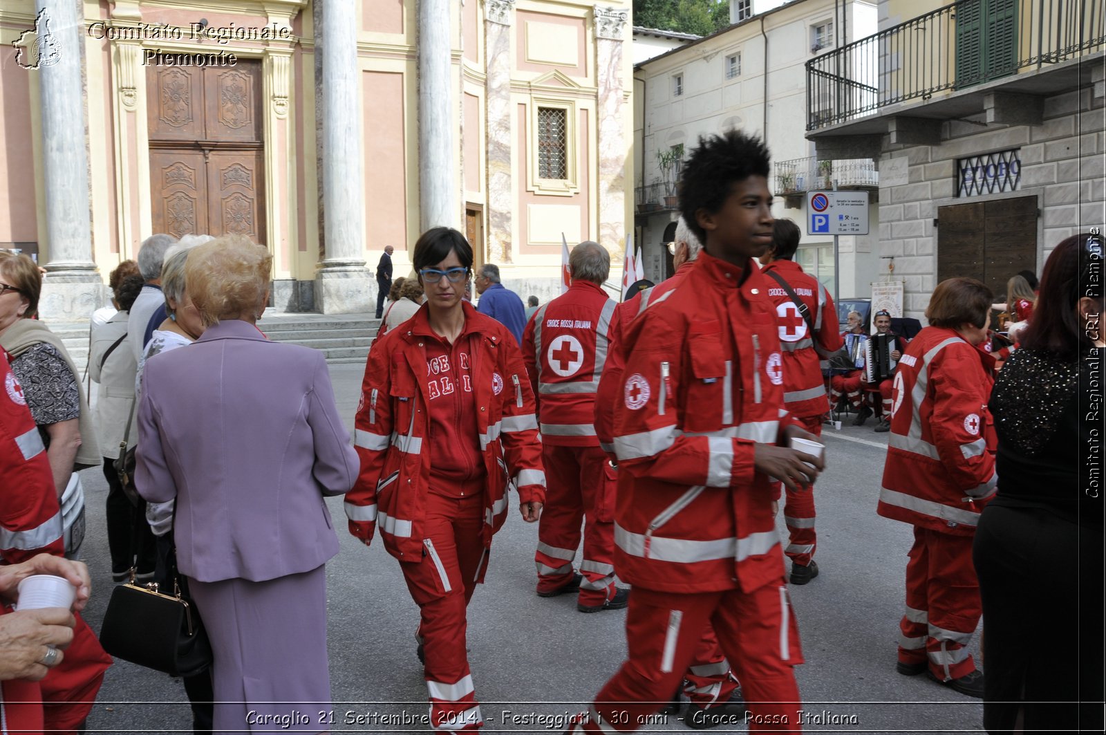 Caraglio 21 Settembre 2014 - Festeggiati i 30 anni - Croce Rossa Italiana- Comitato Regionale del Piemonte