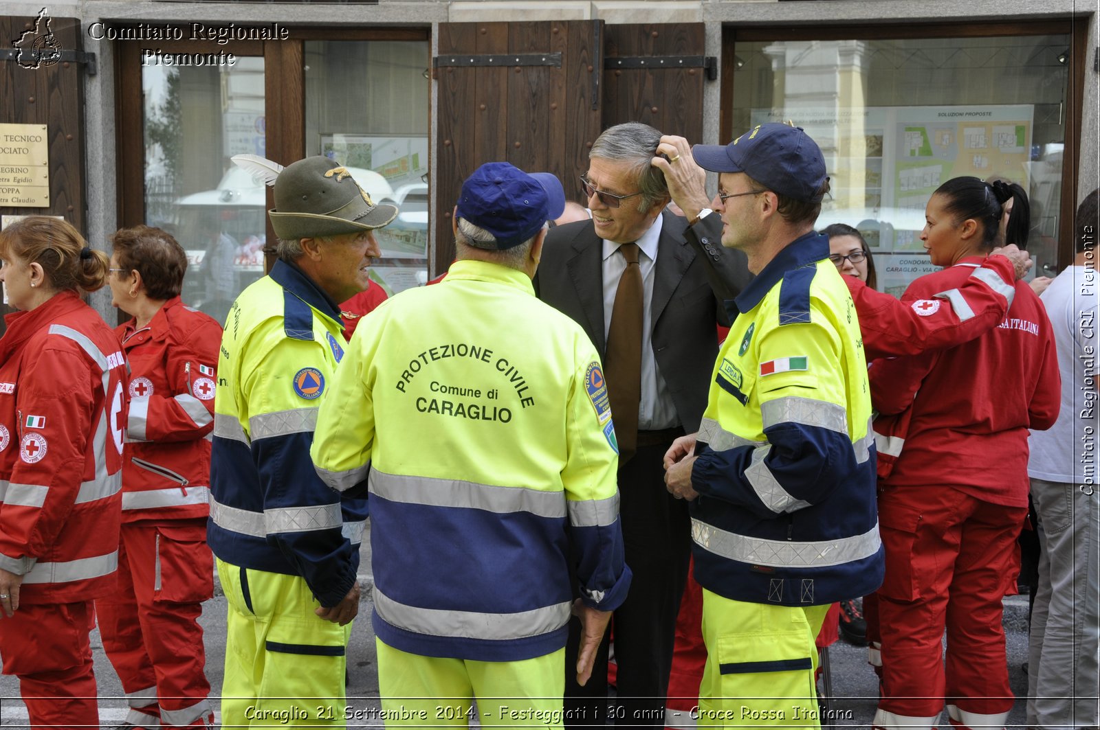 Caraglio 21 Settembre 2014 - Festeggiati i 30 anni - Croce Rossa Italiana- Comitato Regionale del Piemonte