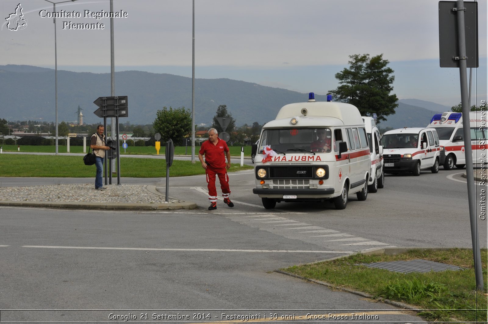 Caraglio 21 Settembre 2014 - Festeggiati i 30 anni - Croce Rossa Italiana- Comitato Regionale del Piemonte