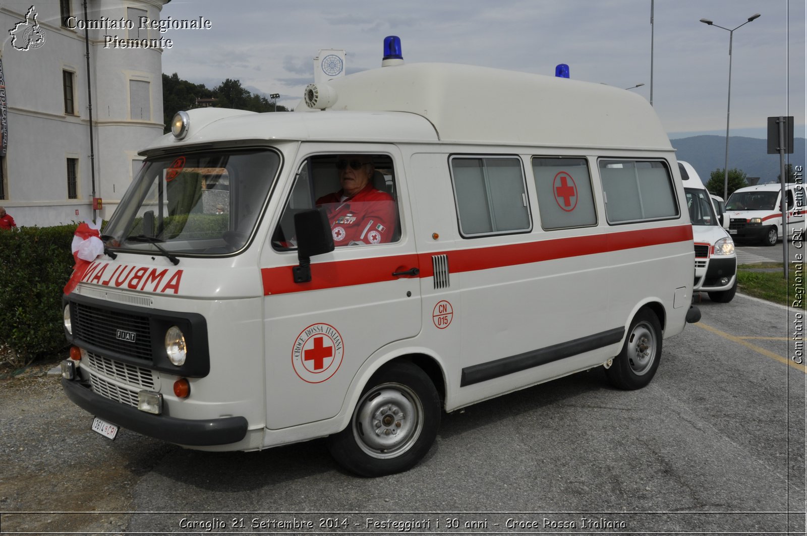 Caraglio 21 Settembre 2014 - Festeggiati i 30 anni - Croce Rossa Italiana- Comitato Regionale del Piemonte