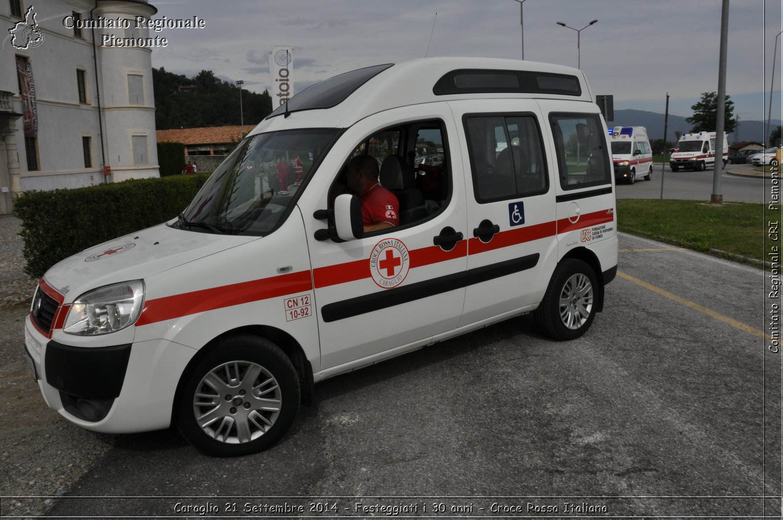 Caraglio 21 Settembre 2014 - Festeggiati i 30 anni - Croce Rossa Italiana- Comitato Regionale del Piemonte