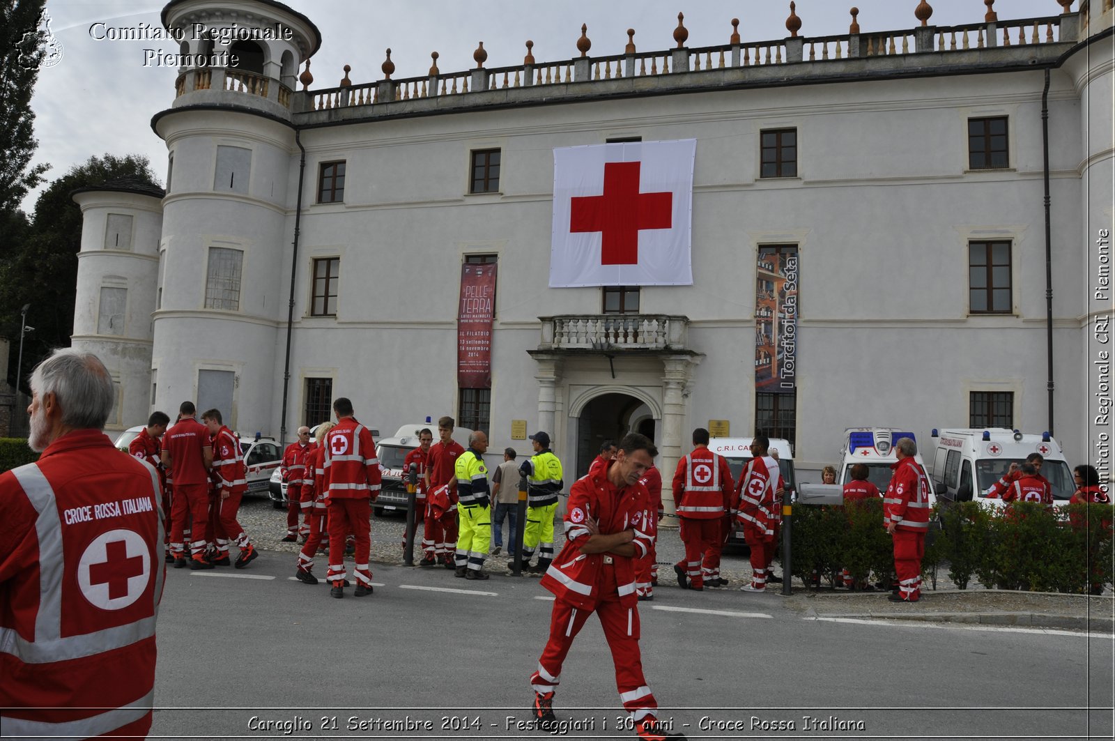 Caraglio 21 Settembre 2014 - Festeggiati i 30 anni - Croce Rossa Italiana- Comitato Regionale del Piemonte