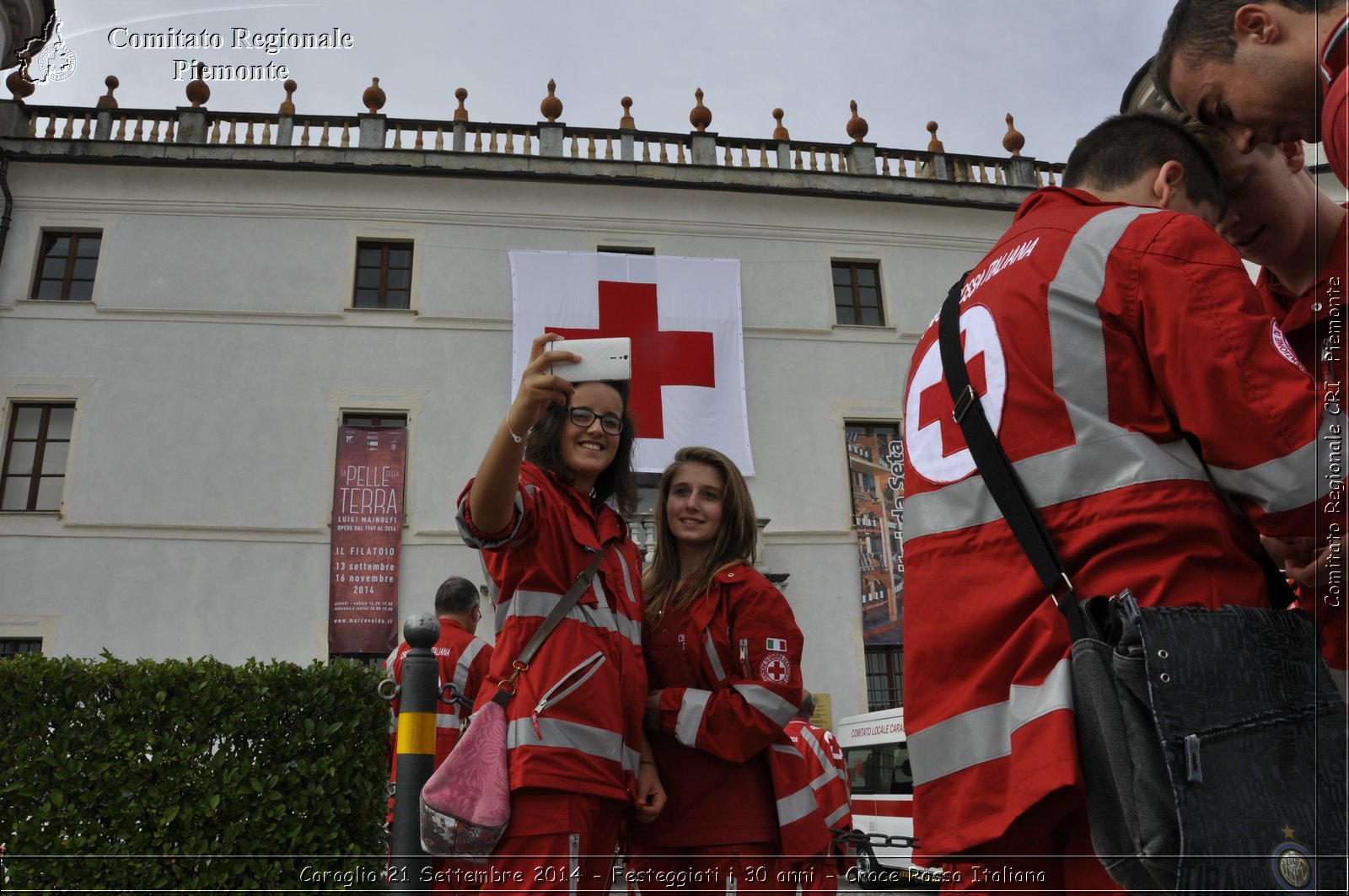 Caraglio 21 Settembre 2014 - Festeggiati i 30 anni - Croce Rossa Italiana- Comitato Regionale del Piemonte