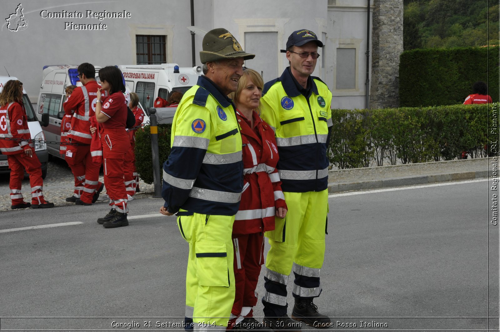 Caraglio 21 Settembre 2014 - Festeggiati i 30 anni - Croce Rossa Italiana- Comitato Regionale del Piemonte