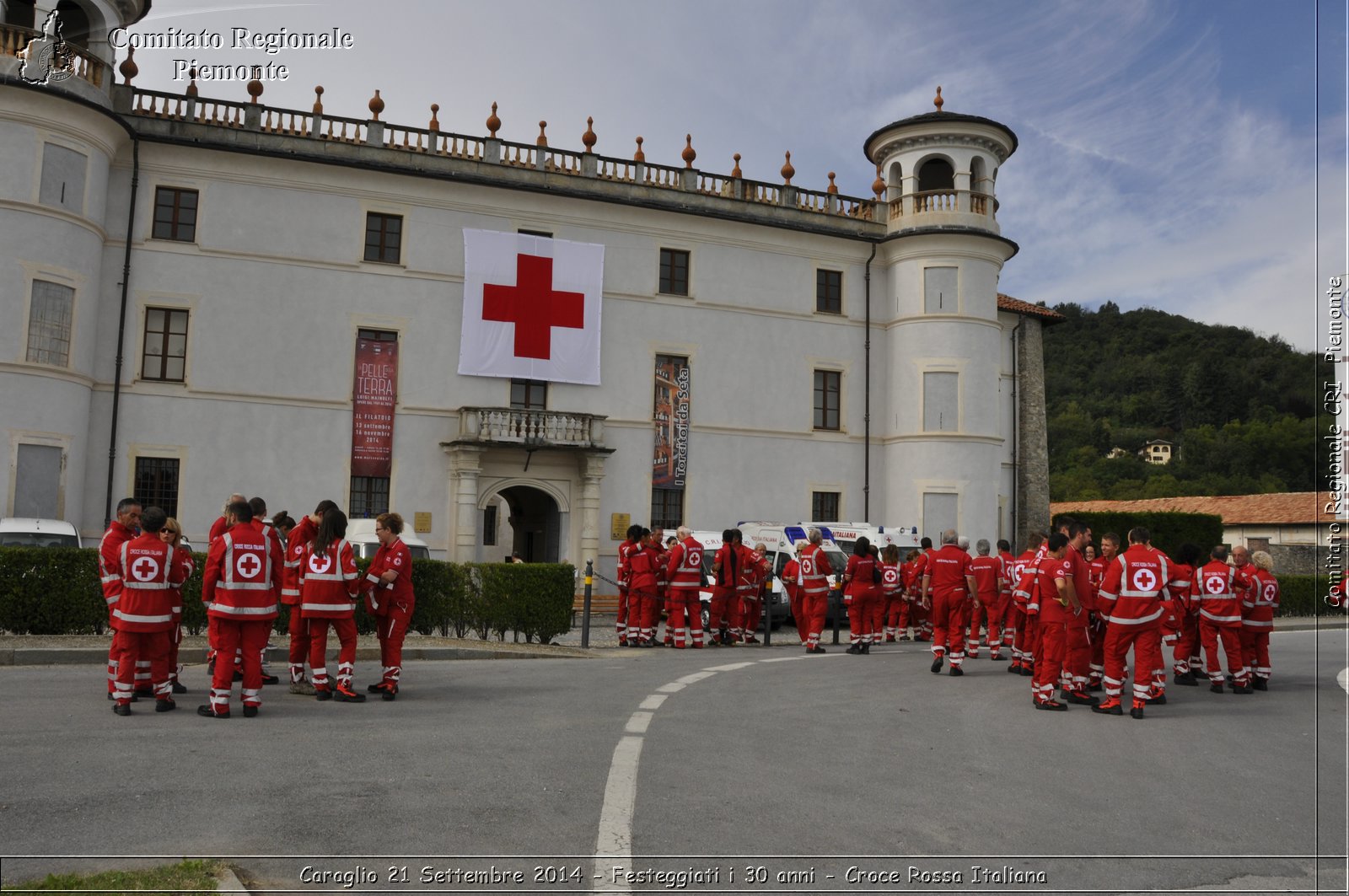 Caraglio 21 Settembre 2014 - Festeggiati i 30 anni - Croce Rossa Italiana- Comitato Regionale del Piemonte