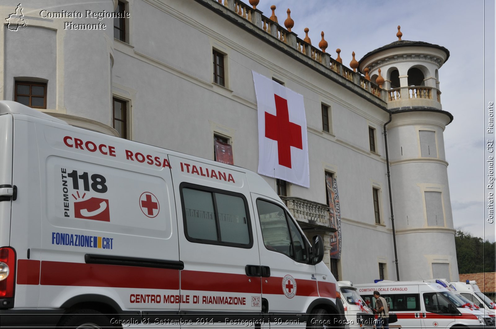 Caraglio 21 Settembre 2014 - Festeggiati i 30 anni - Croce Rossa Italiana- Comitato Regionale del Piemonte