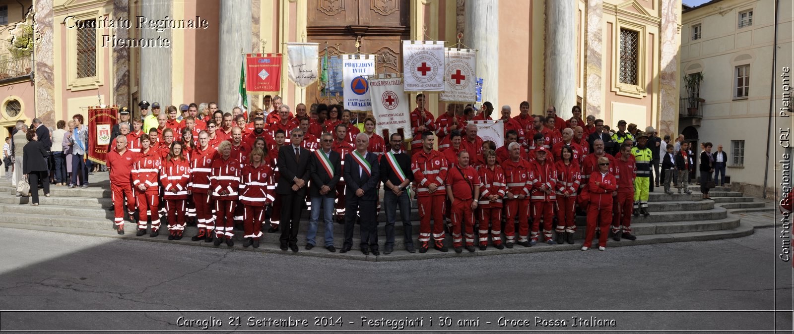 Caraglio 21 Settembre 2014 - Festeggiati i 30 anni - Croce Rossa Italiana- Comitato Regionale del Piemonte