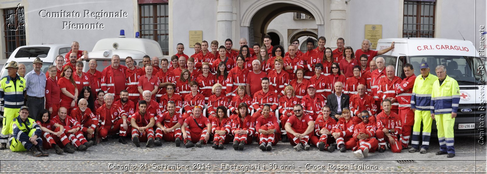 Caraglio 21 Settembre 2014 - Festeggiati i 30 anni - Croce Rossa Italiana- Comitato Regionale del Piemonte