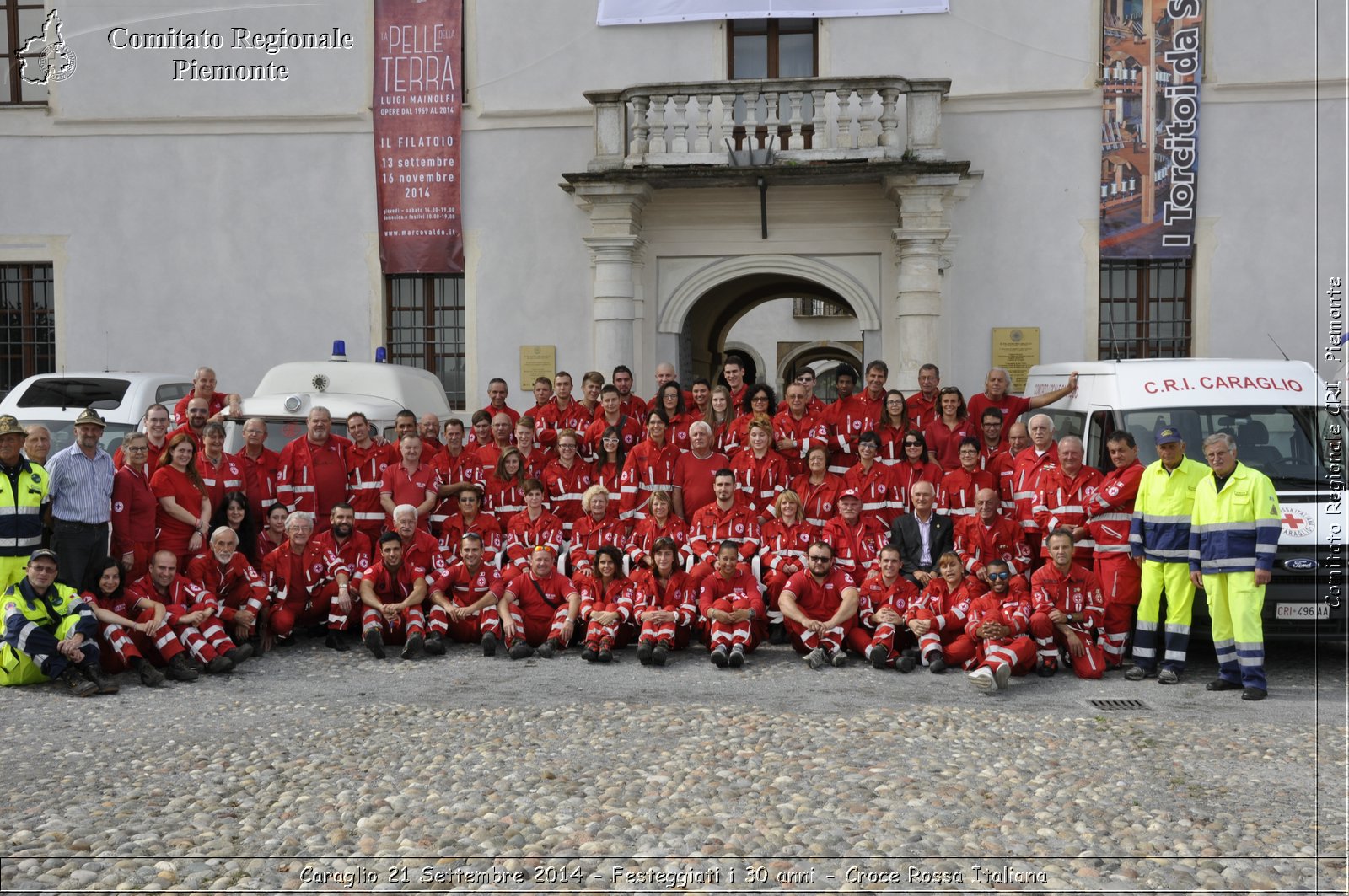 Caraglio 21 Settembre 2014 - Festeggiati i 30 anni - Croce Rossa Italiana- Comitato Regionale del Piemonte