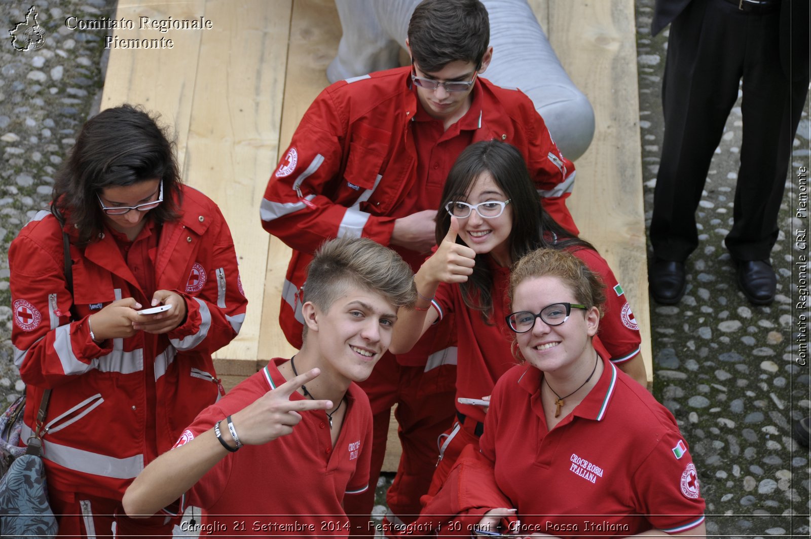 Caraglio 21 Settembre 2014 - Festeggiati i 30 anni - Croce Rossa Italiana- Comitato Regionale del Piemonte