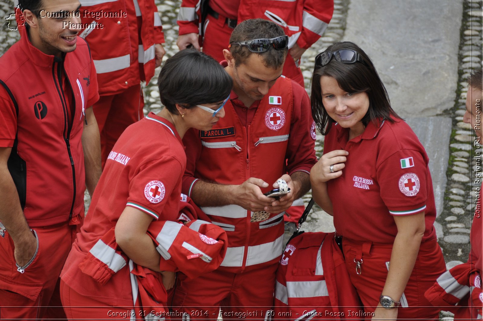 Caraglio 21 Settembre 2014 - Festeggiati i 30 anni - Croce Rossa Italiana- Comitato Regionale del Piemonte