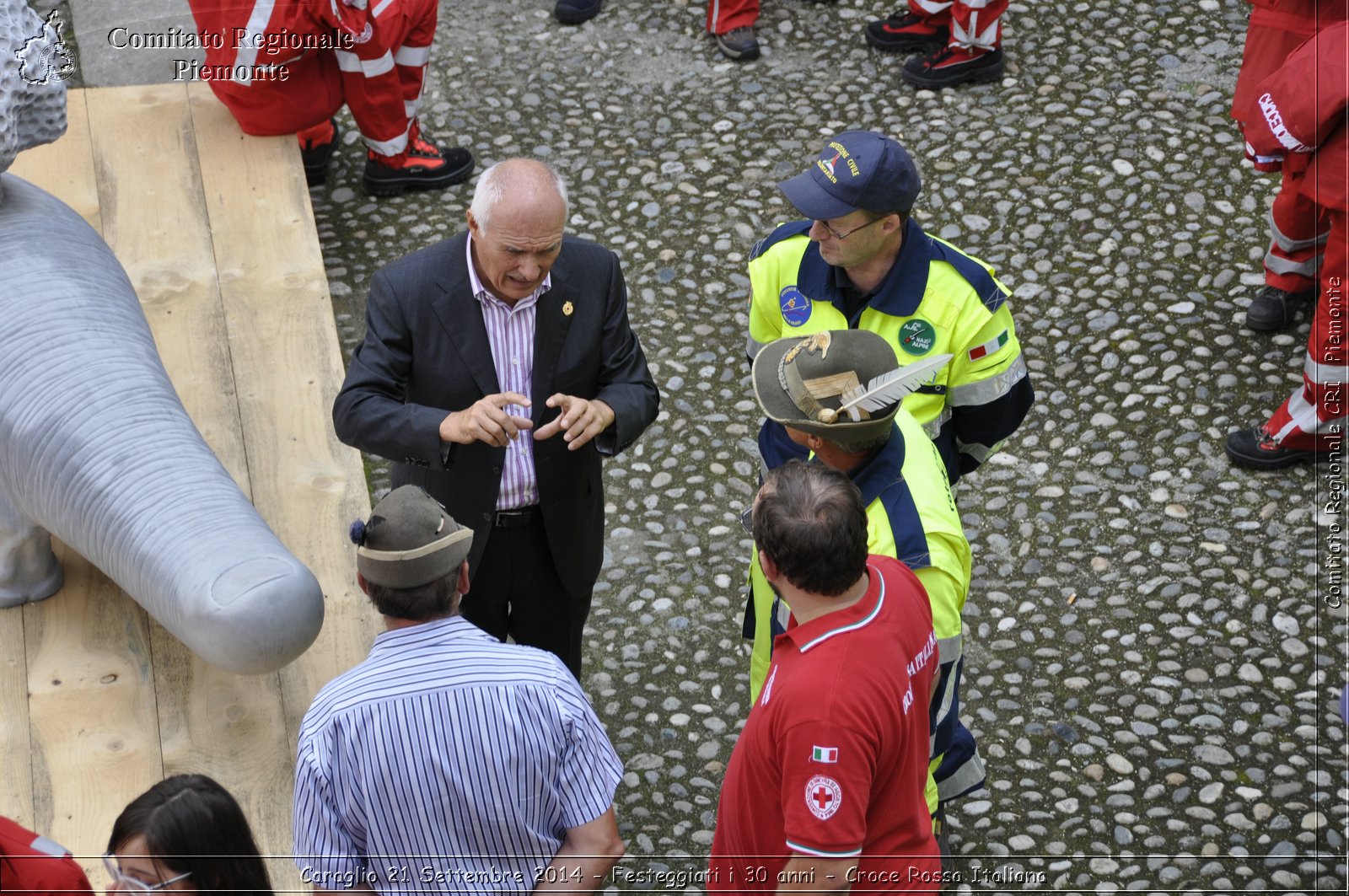 Caraglio 21 Settembre 2014 - Festeggiati i 30 anni - Croce Rossa Italiana- Comitato Regionale del Piemonte