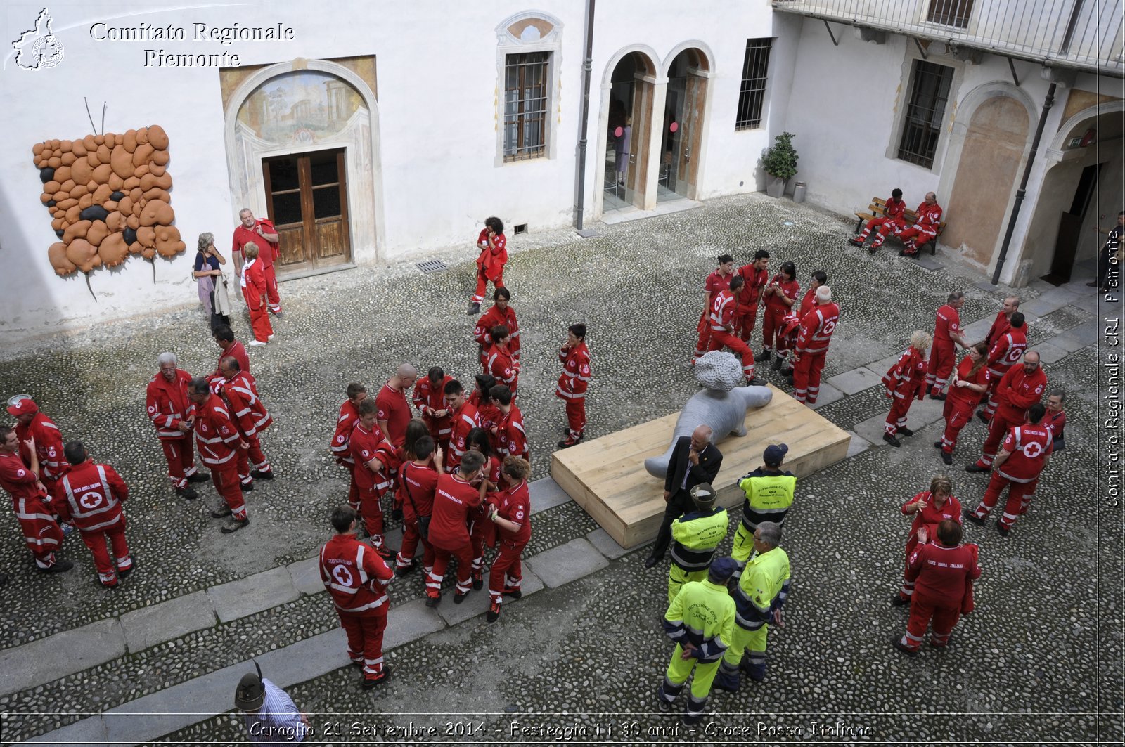 Caraglio 21 Settembre 2014 - Festeggiati i 30 anni - Croce Rossa Italiana- Comitato Regionale del Piemonte